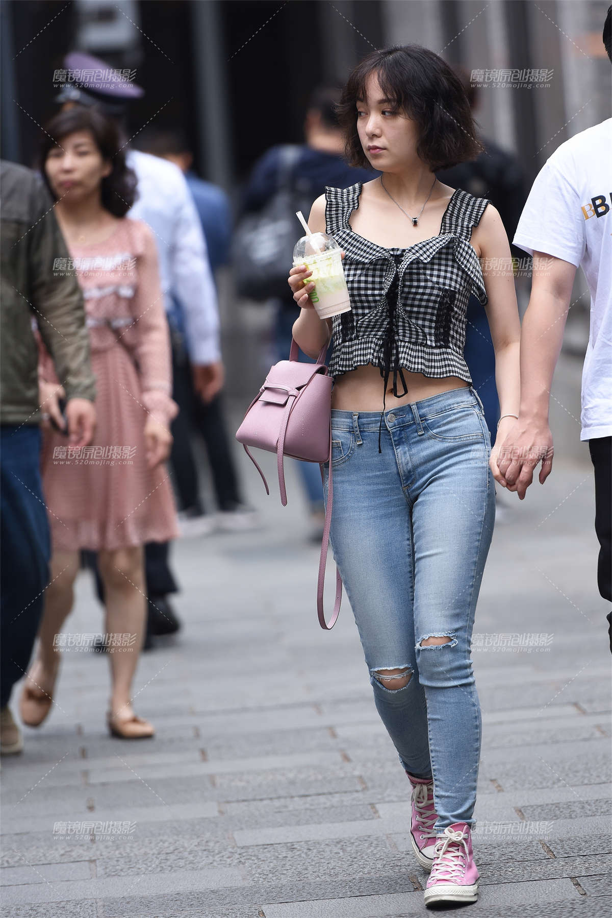 【咔喳赛贴】抹茶-日更街拍