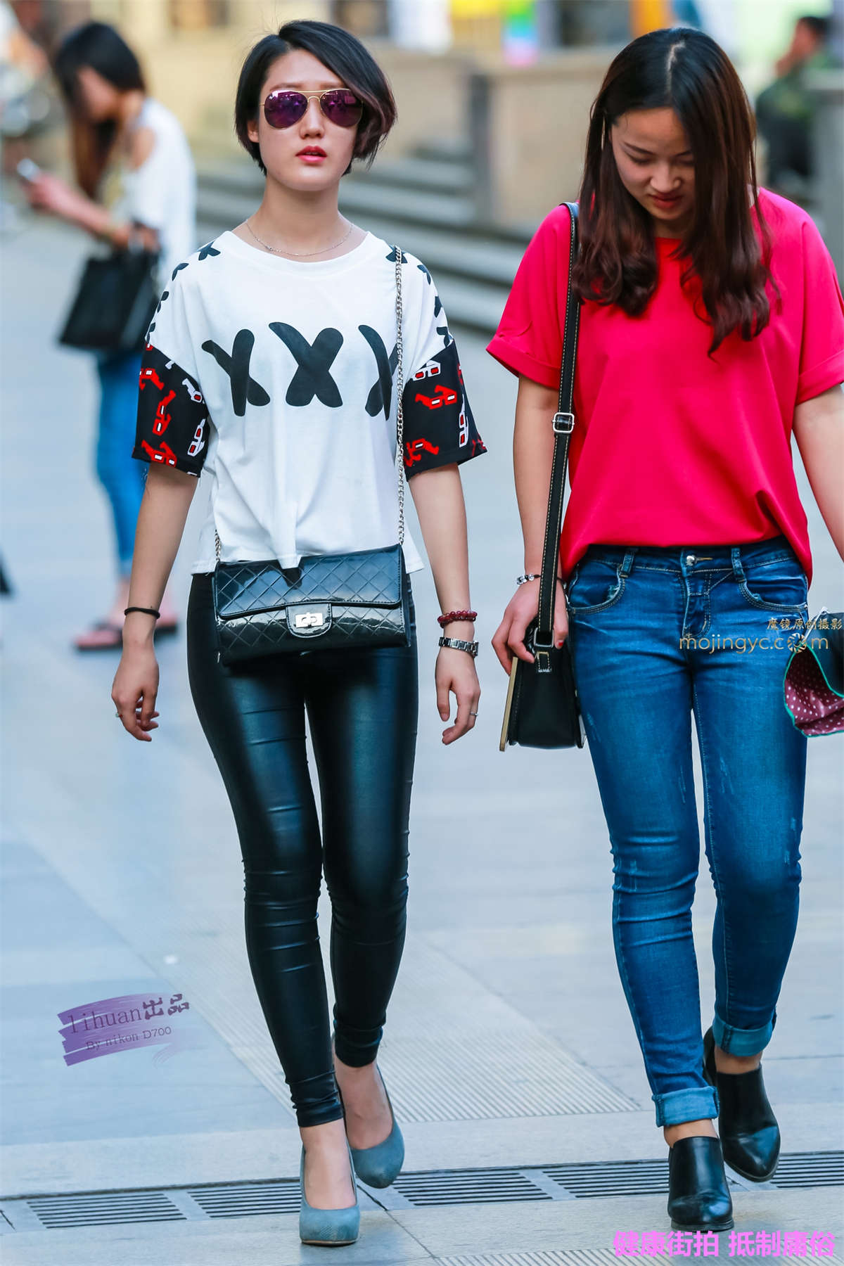 李欢原创-皮裤，丰腴（24P）-日更街拍