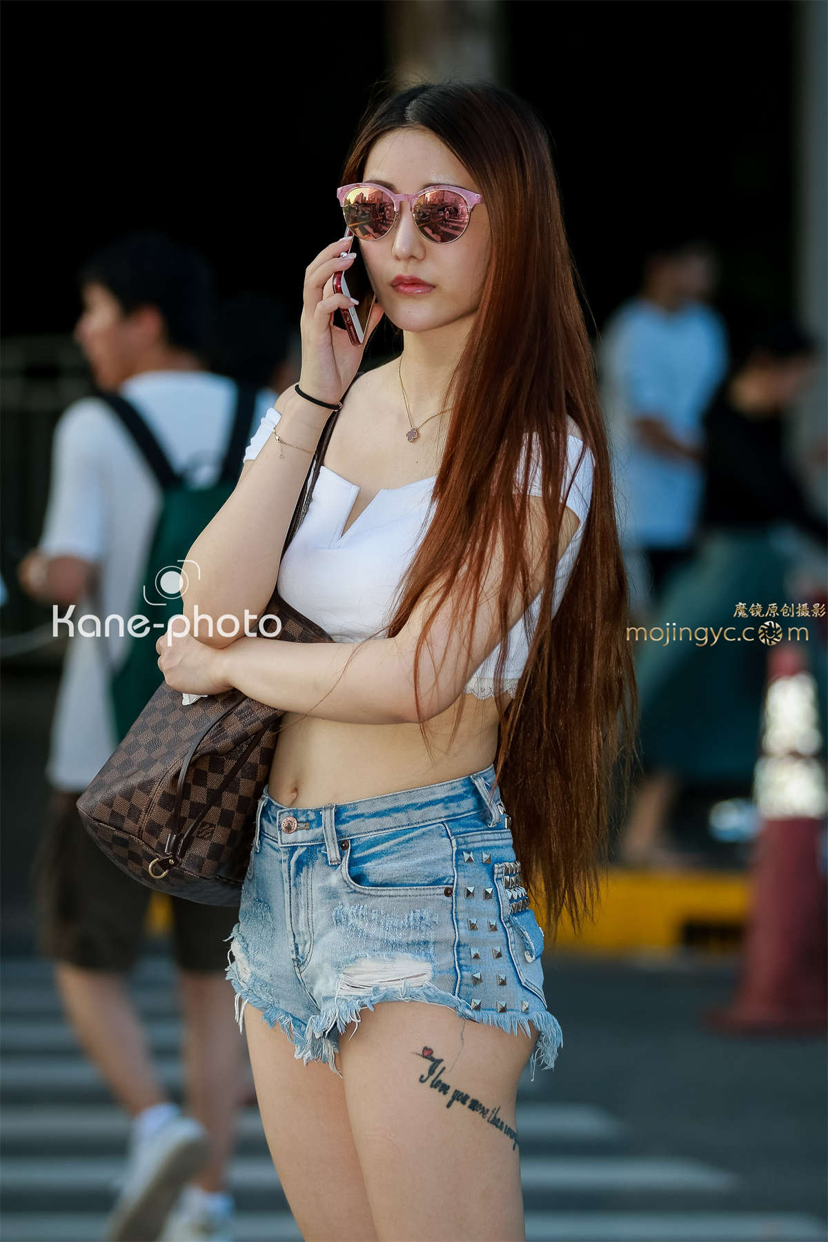 极品超短美女-日更街拍