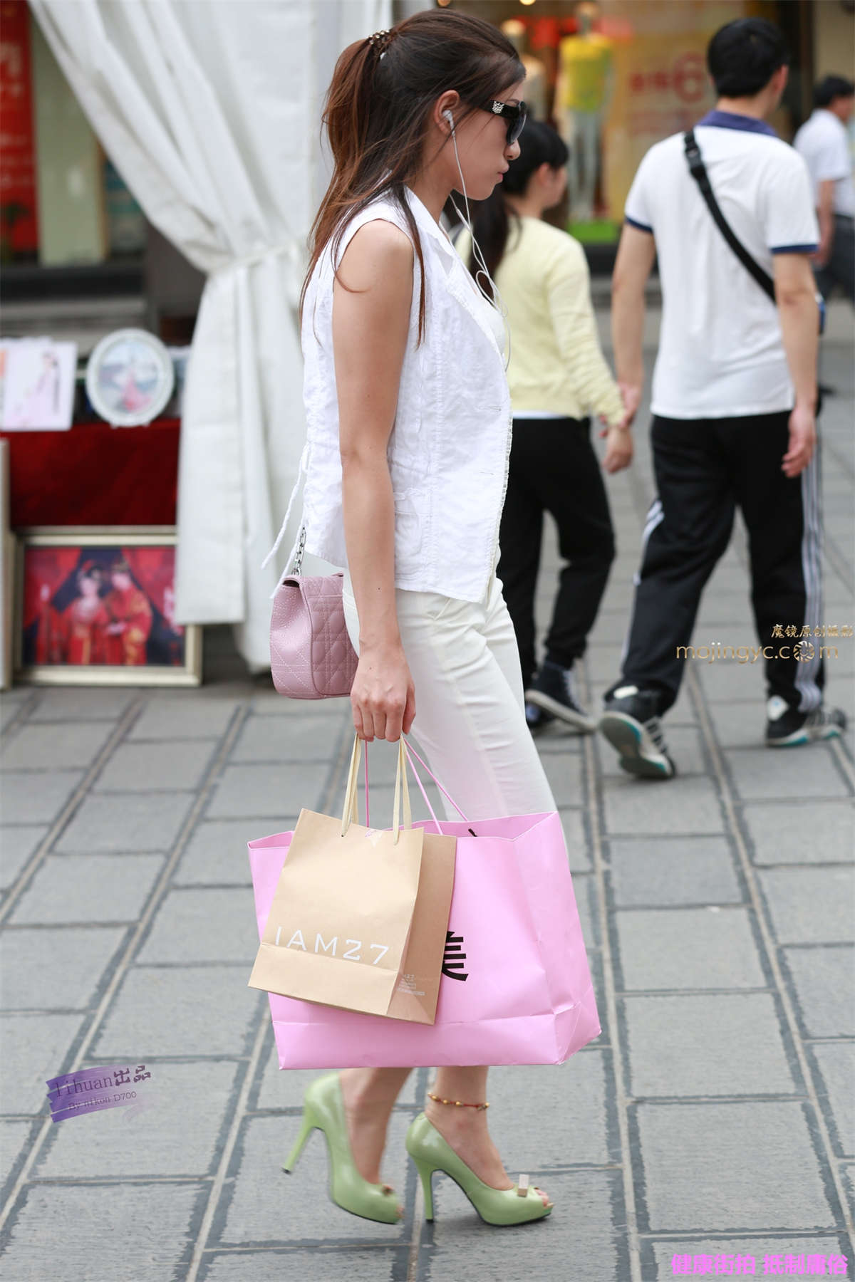 图片[2]-李欢原创-白裤，超丰腴（15P）-日更街拍