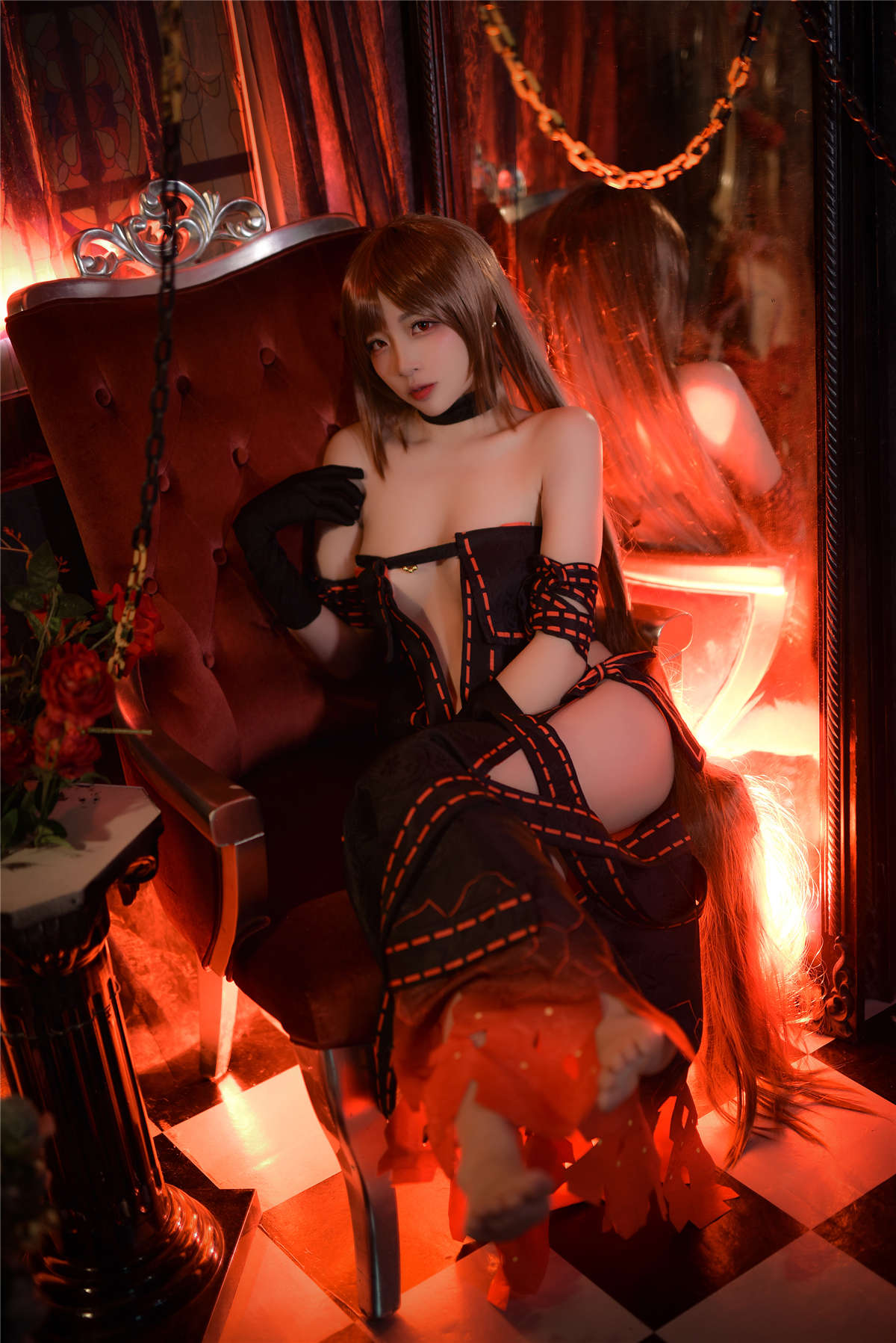 图片[2]-高产型Coser-二佐Nisa  Fate虞美人-日更街拍