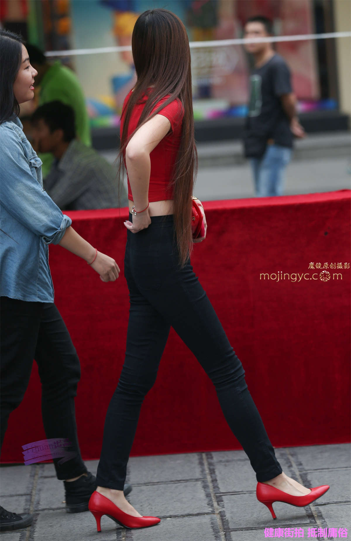 李欢原创-美女，黑裤（22P）-日更街拍