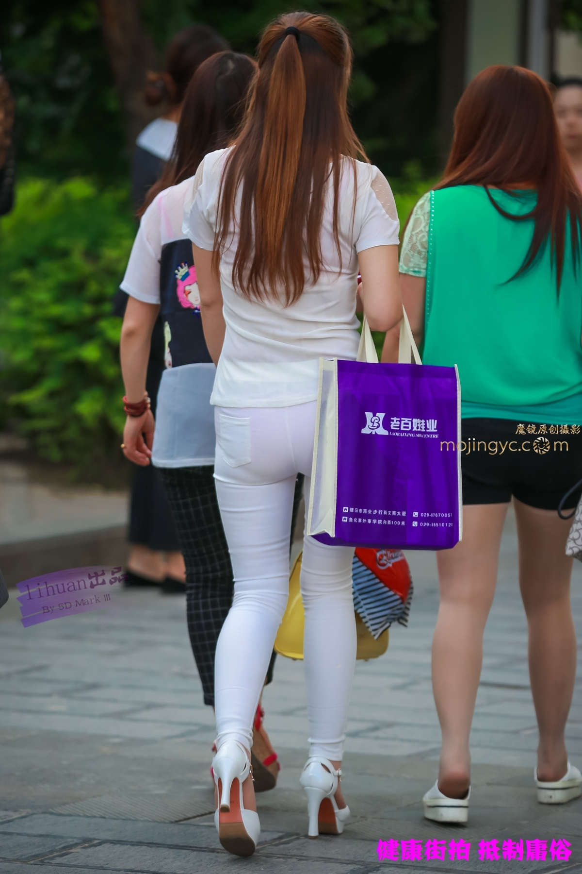 图片[2]-李欢原创-白裤，超丰腴（17P）-日更街拍