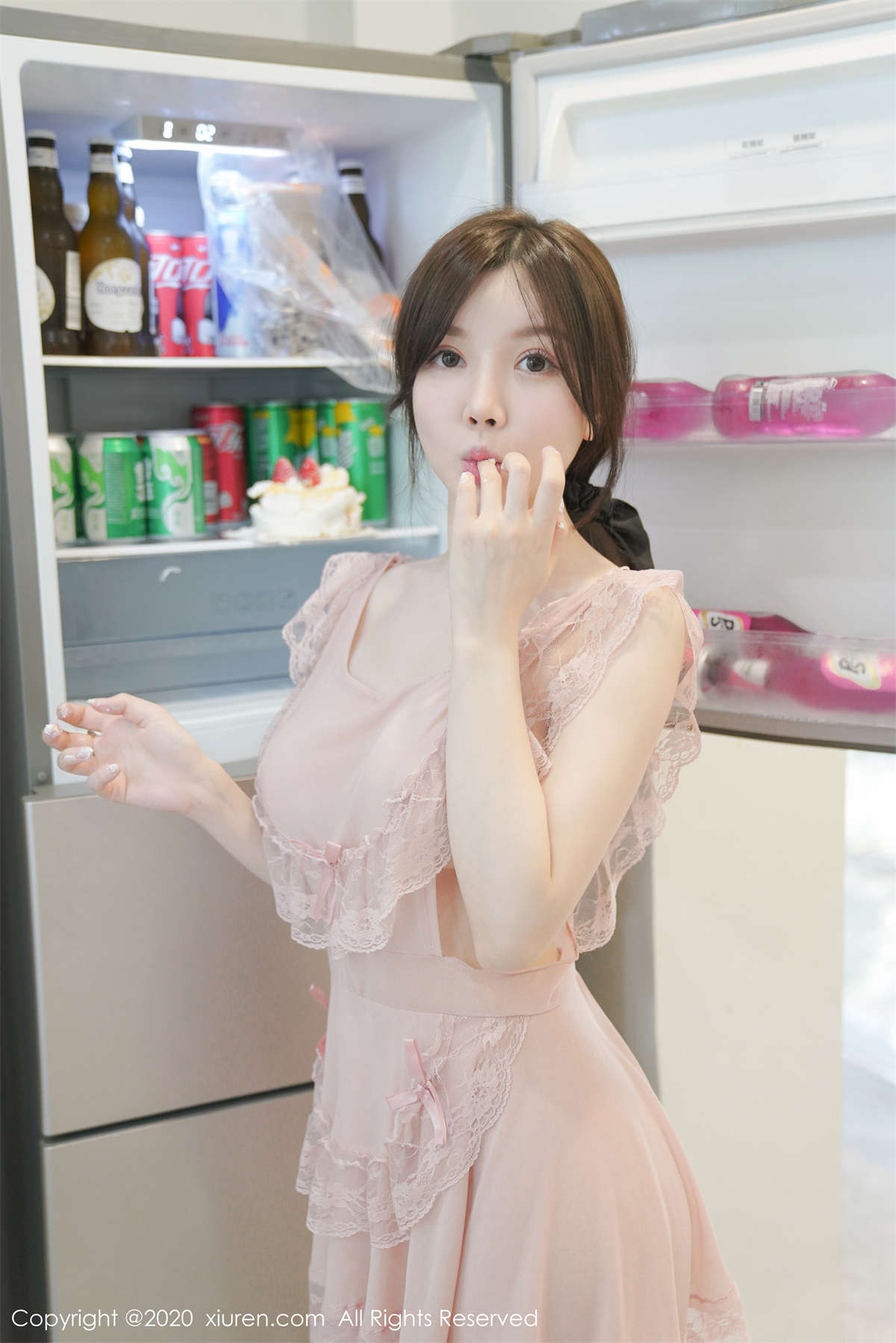 图片[2]-Xiuren秀人网 2020.04.23 NO.2186 糯美子Mini-日更街拍