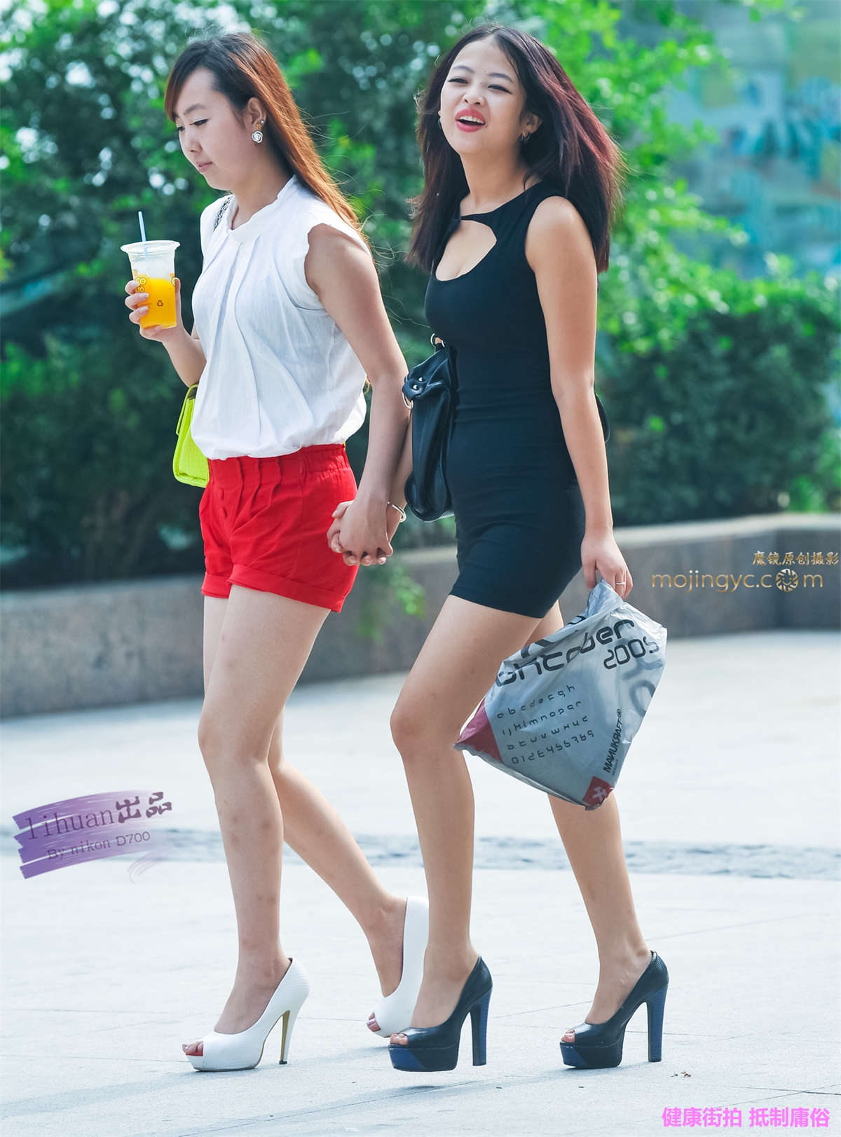 图片[2]-李欢原创-美女，黑色裹身裙（16P）-日更街拍