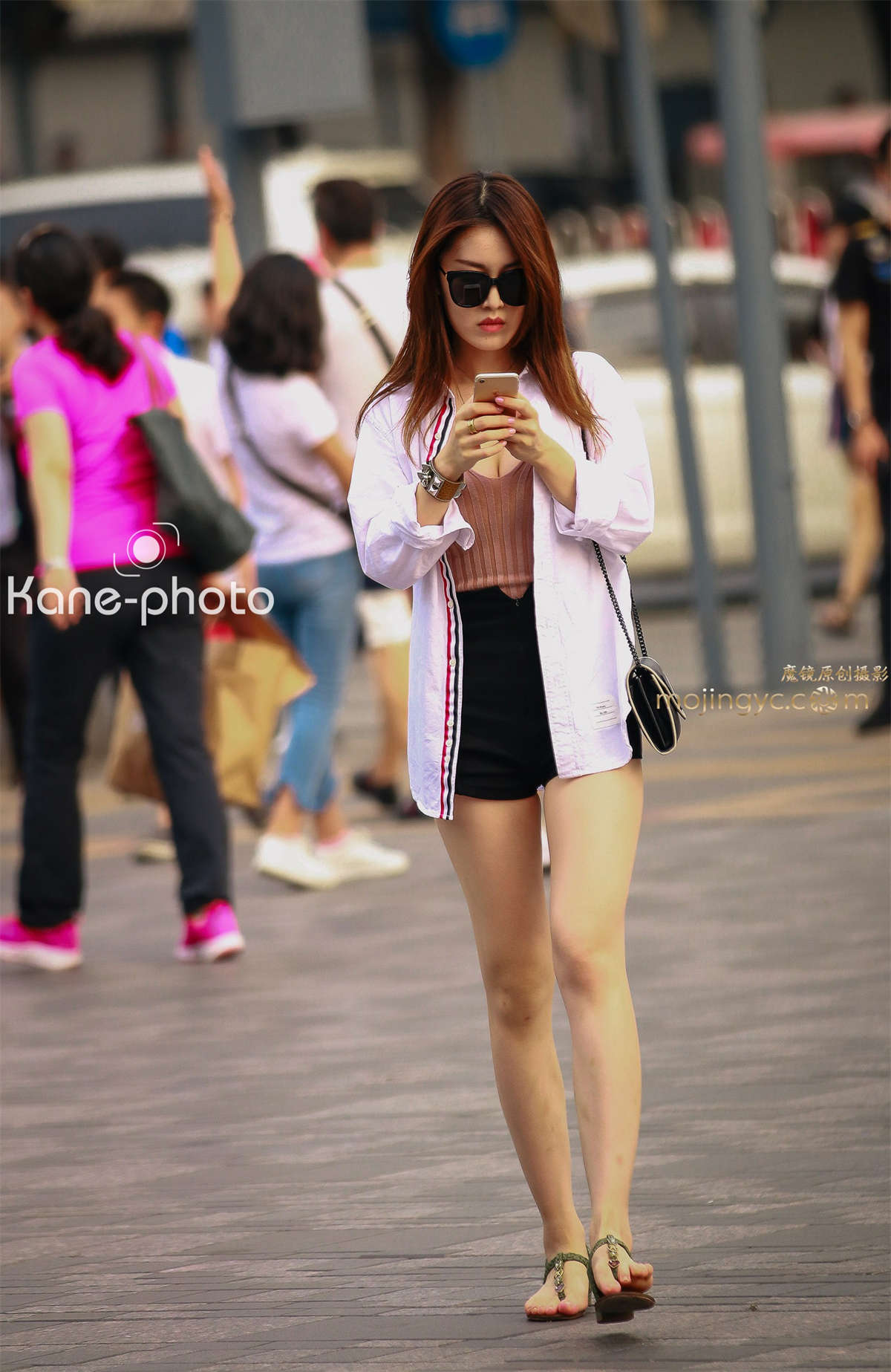 今年流行内裤外穿-日更街拍