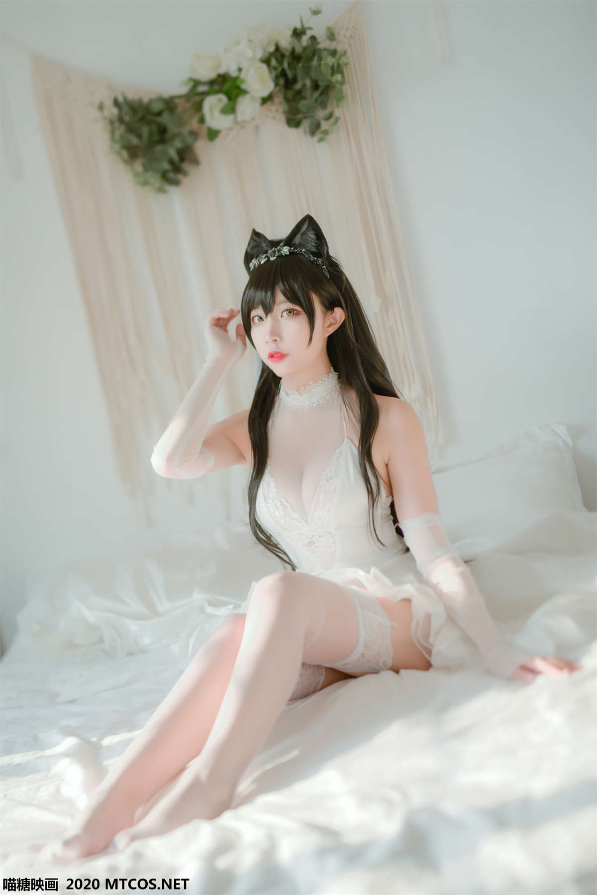 图片[2]-喵糖映画 VOL.100 婚纱爱宕-日更街拍