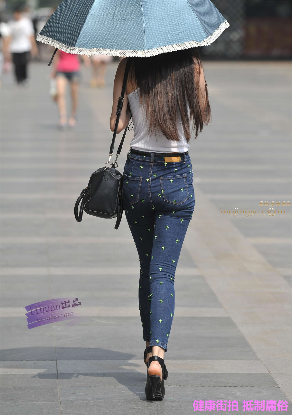 李欢原创-美女，紧身裤（23P）-日更街拍