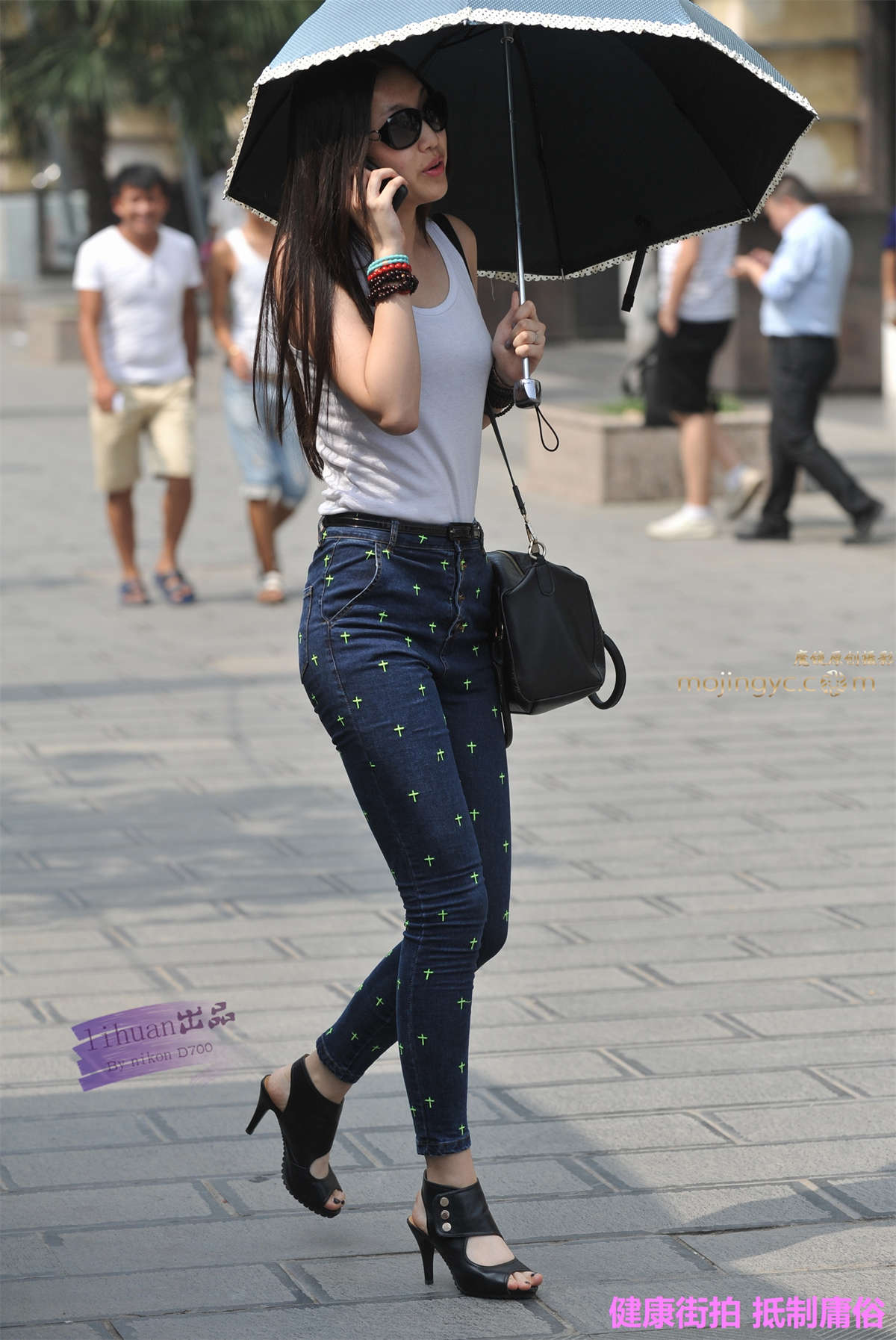 图片[2]-李欢原创-美女，紧身裤（23P）-日更街拍