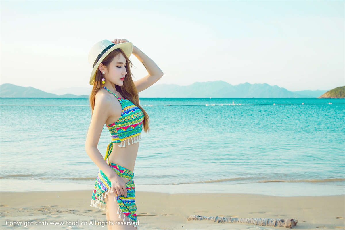 TGOD推女神 2016.03.31 越南芽庄旅拍 伍月yuer 第一刊-日更街拍