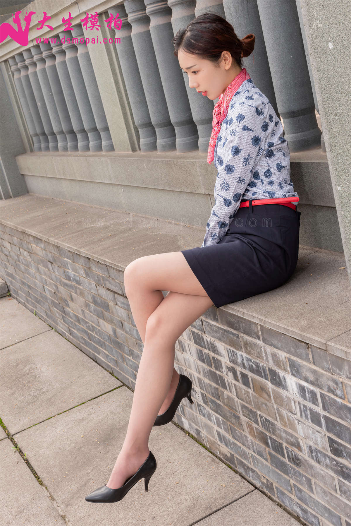 图片[2]-大生模拍 NO.178 伊柯 东航制服-日更街拍