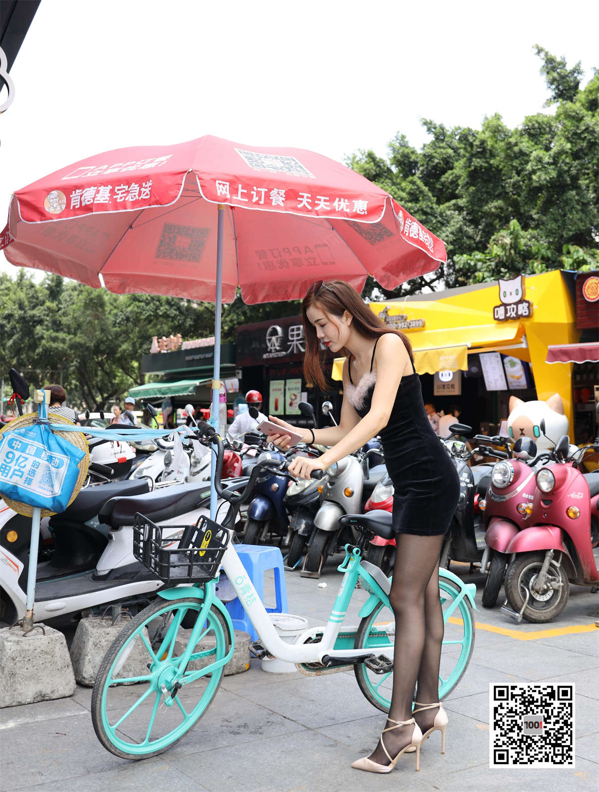 IESS异思趣向 一千零一夜026 Lucy 买菜1-日更街拍