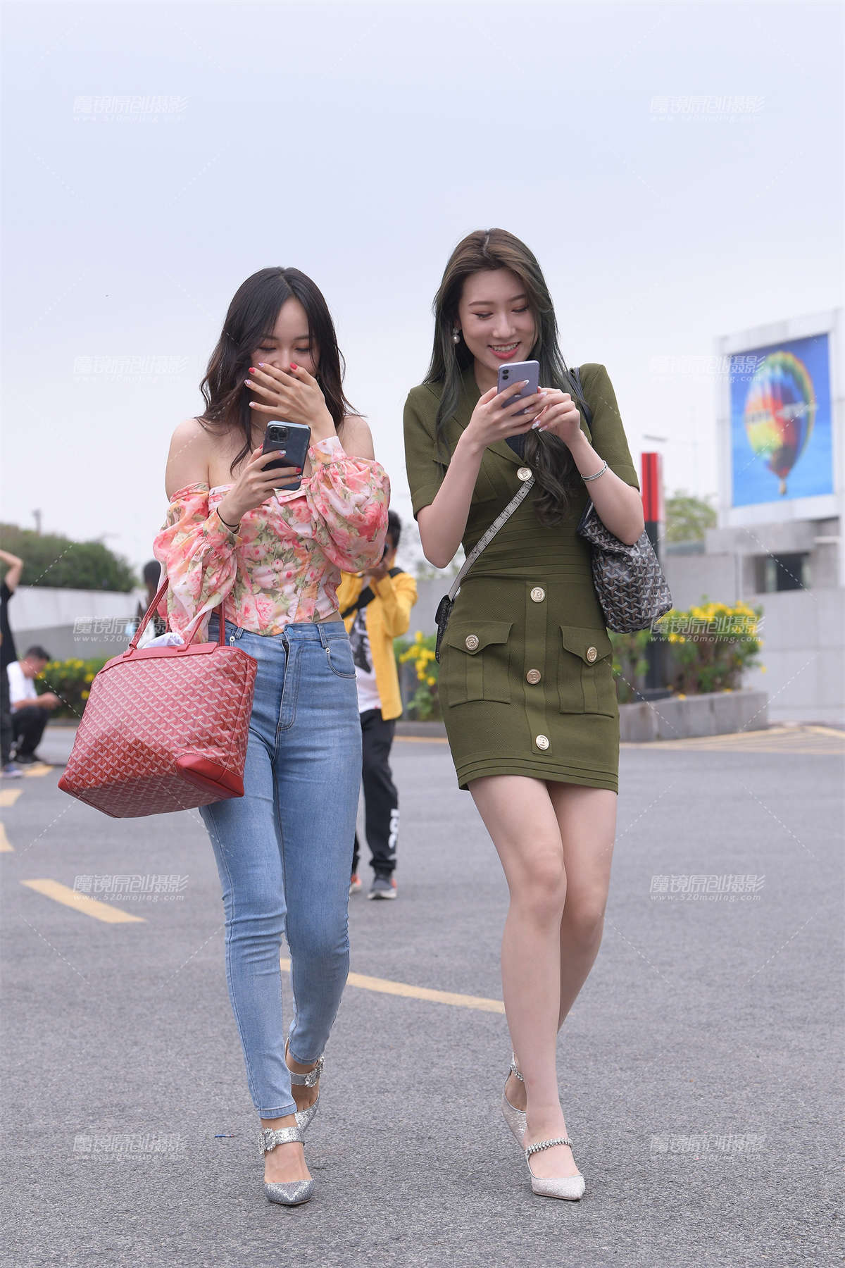 美腿VS紧牛~赞-日更街拍