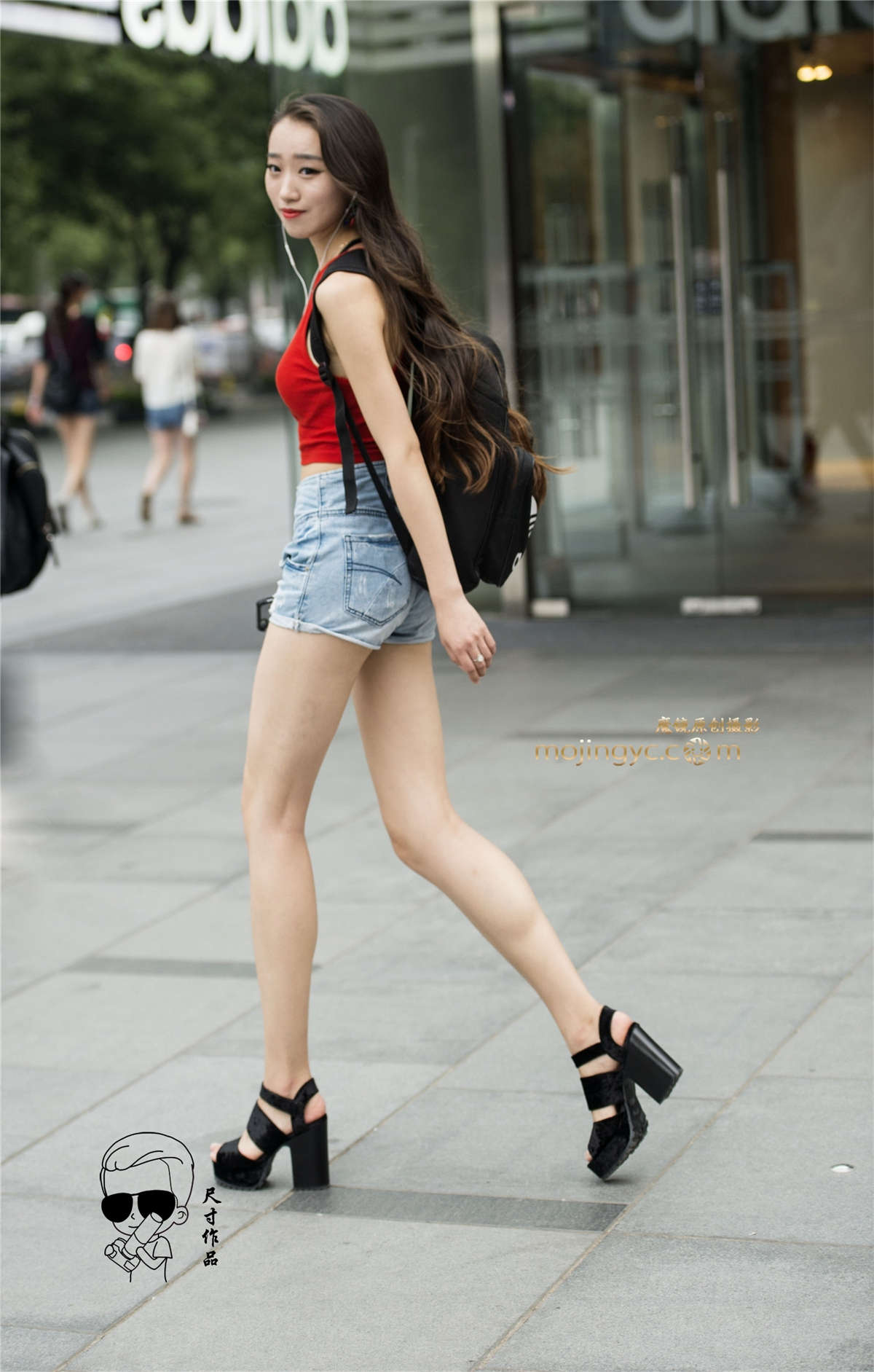 超短裤显美腿（2016年11月17日15P）-日更街拍