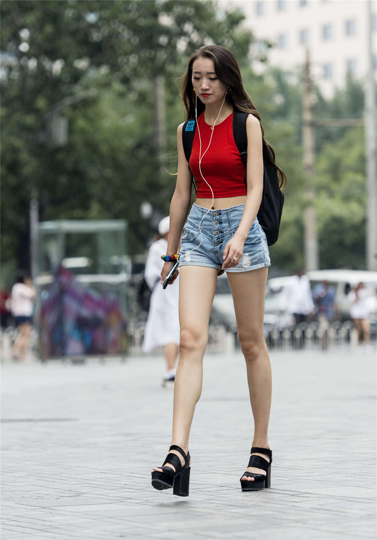 图片[2]-超短裤显美腿（2016年11月17日15P）-日更街拍