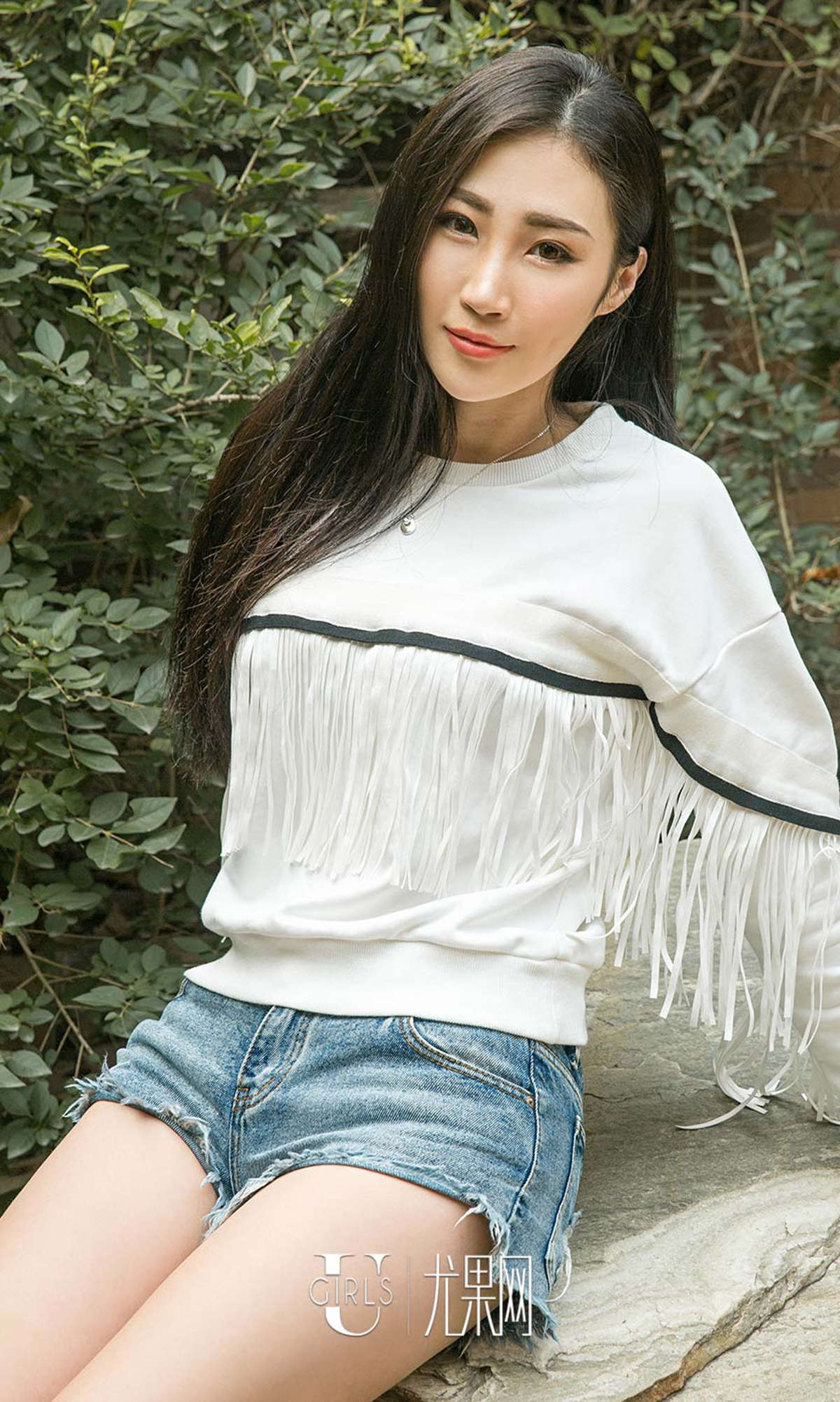 图片[2]-Ugirls爱尤物 NO.525 智秀 纯白小猫咪-日更街拍