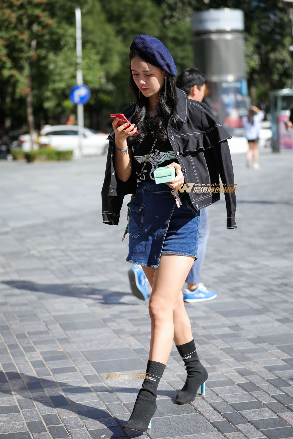 时髦美女长的漂亮是优势，穿的漂亮是本事-日更街拍