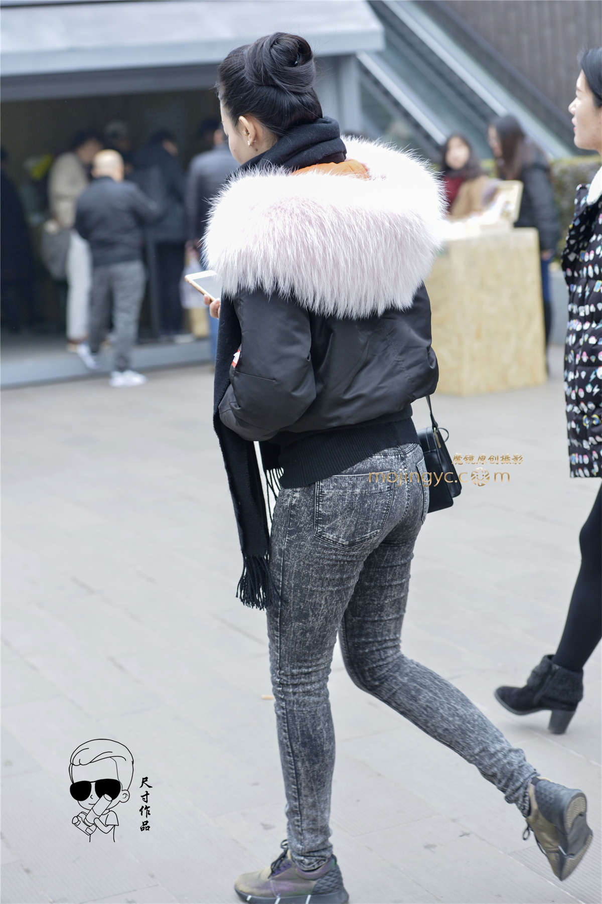 图片[2]-弹力筋绷裤凸显美臀的美丽（2016年11月13日13P）-日更街拍