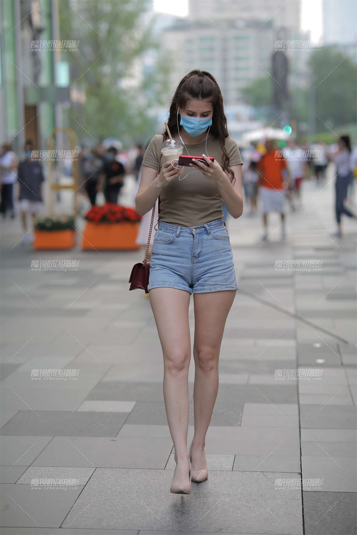 【凯恩赛贴】长腿热裤-日更街拍