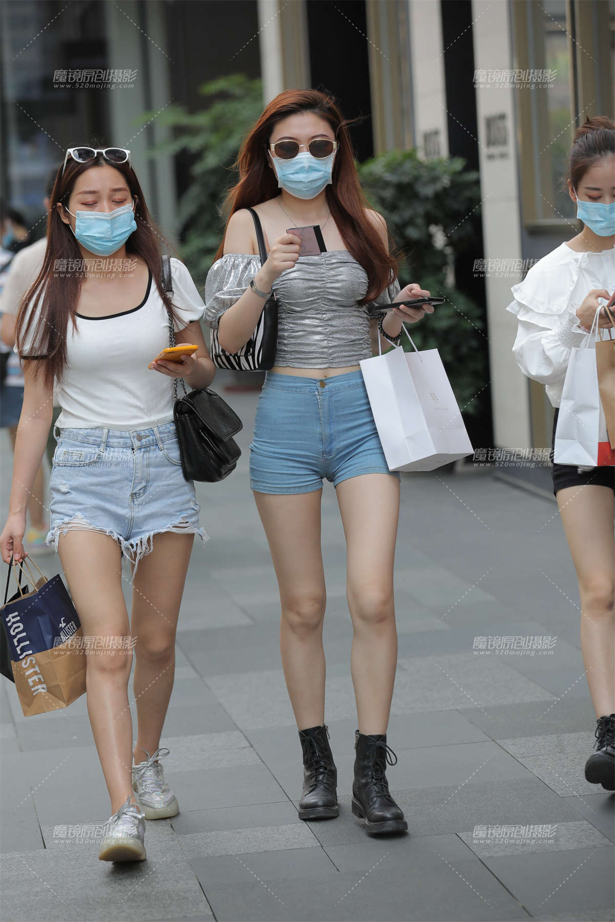 【凯恩赛艇】长腿热裤美女-日更街拍