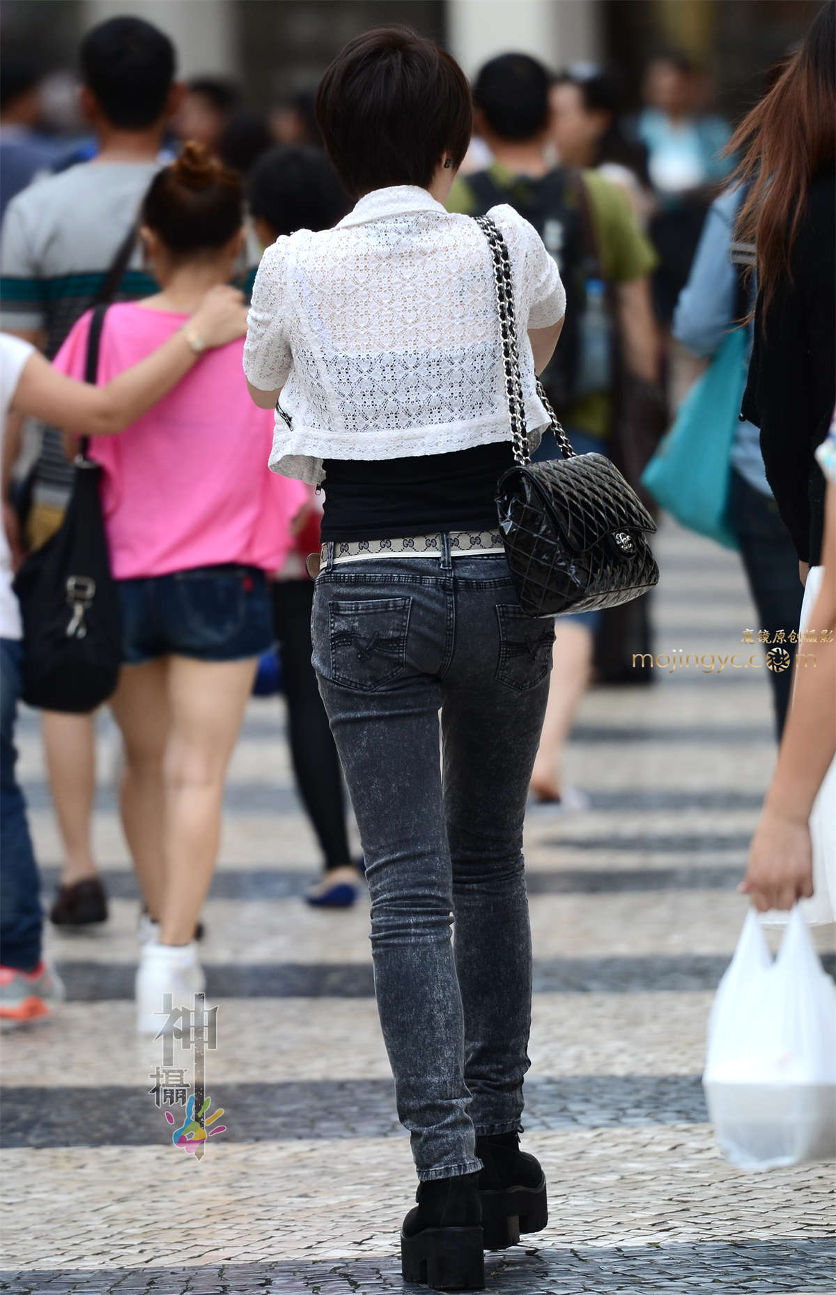 图片[2]-【神摄手原创】黑白配（10P）-日更街拍