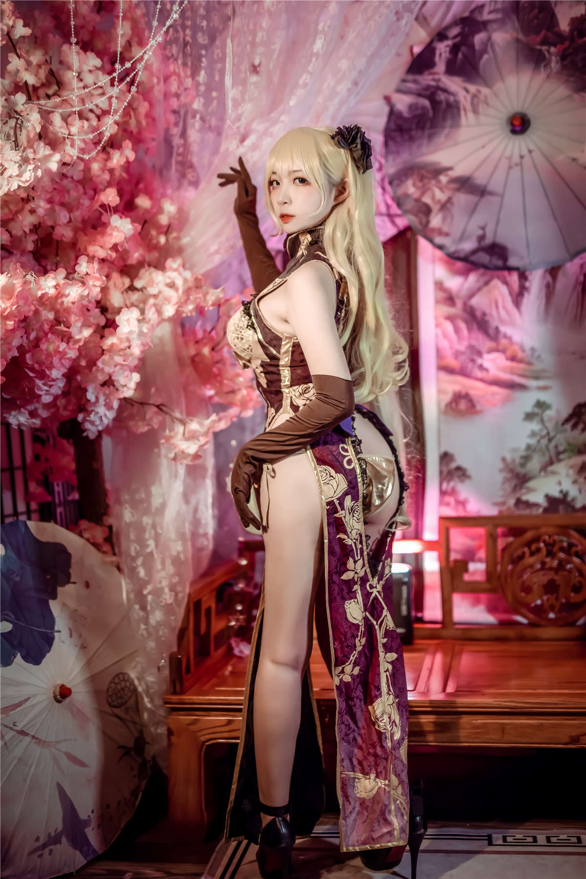 图片[2]-高产型Coser-二佐Nisa  金莲-日更街拍