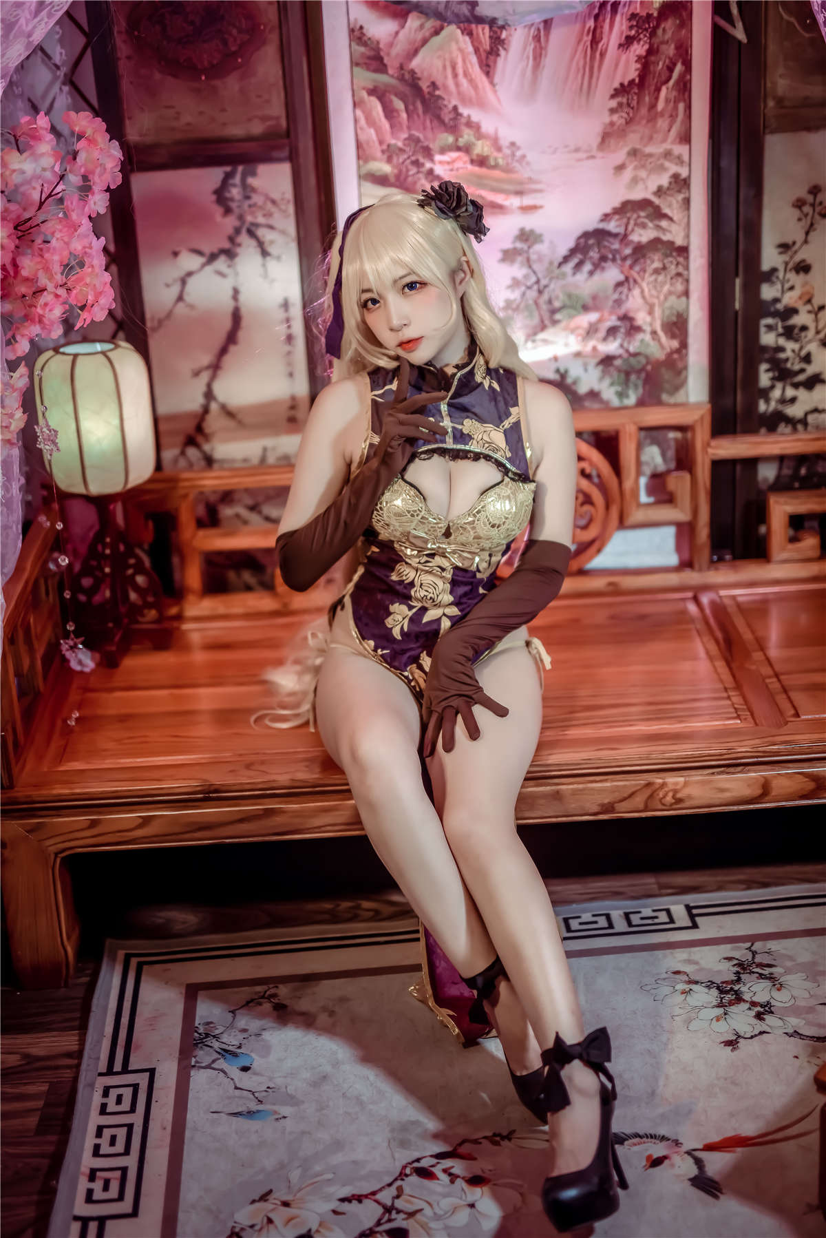高产型Coser-二佐Nisa  金莲-日更街拍
