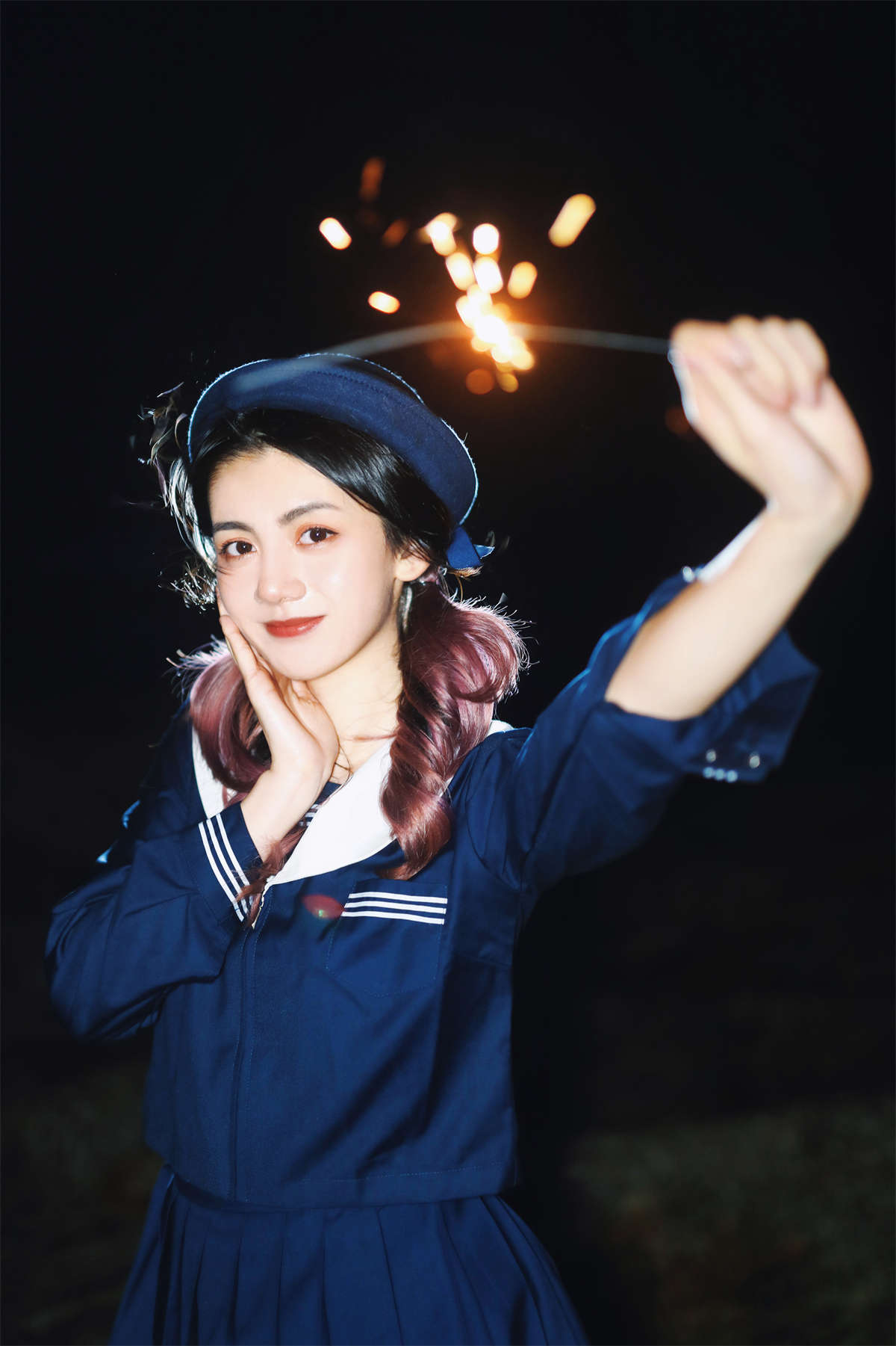 YITUYU艺图语 2022.11.24 无人海滩的烟火 茜akane插图1