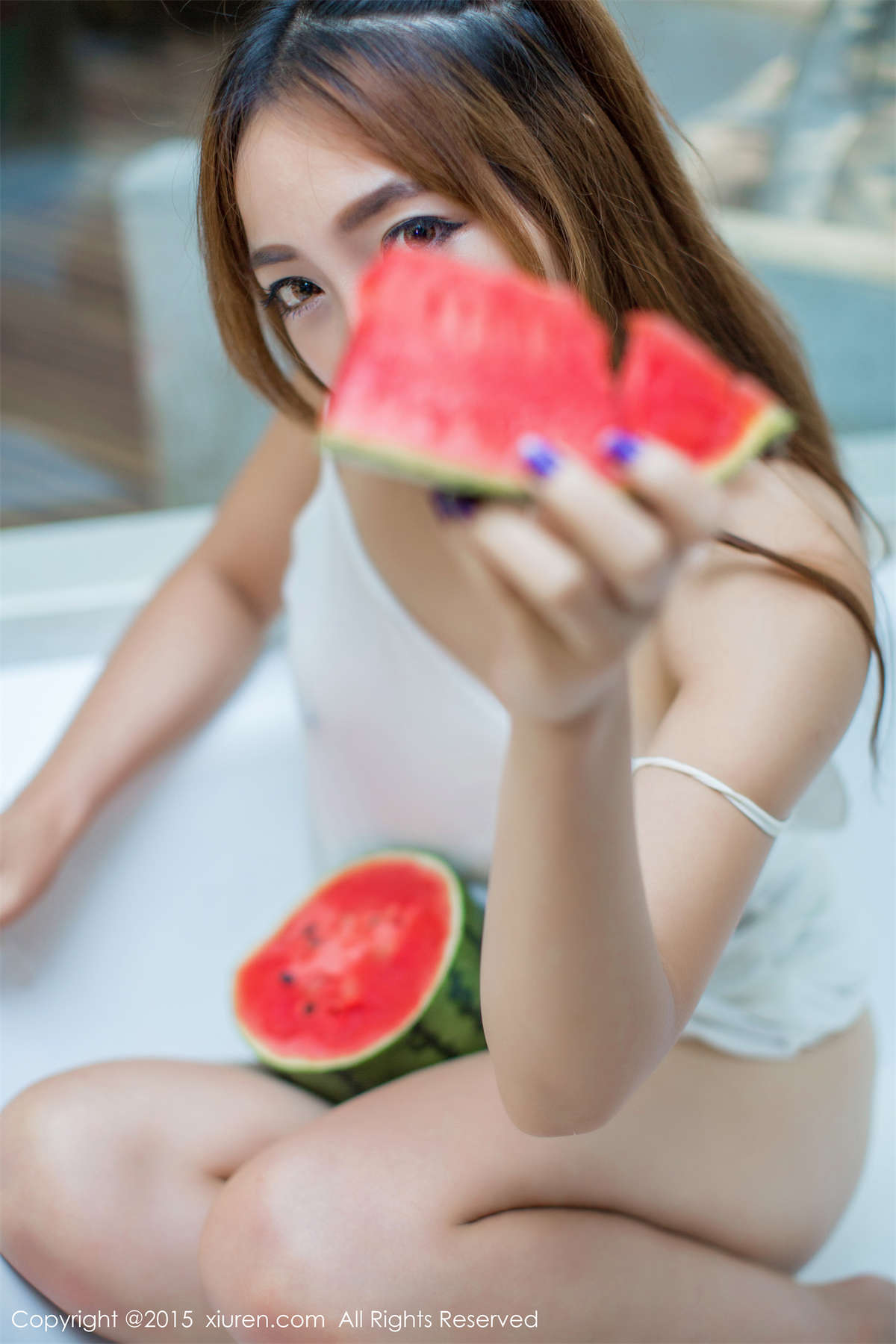 图片[2]-Xiuren秀人网 2015.08.17 NO.379 黄歆苑-日更街拍