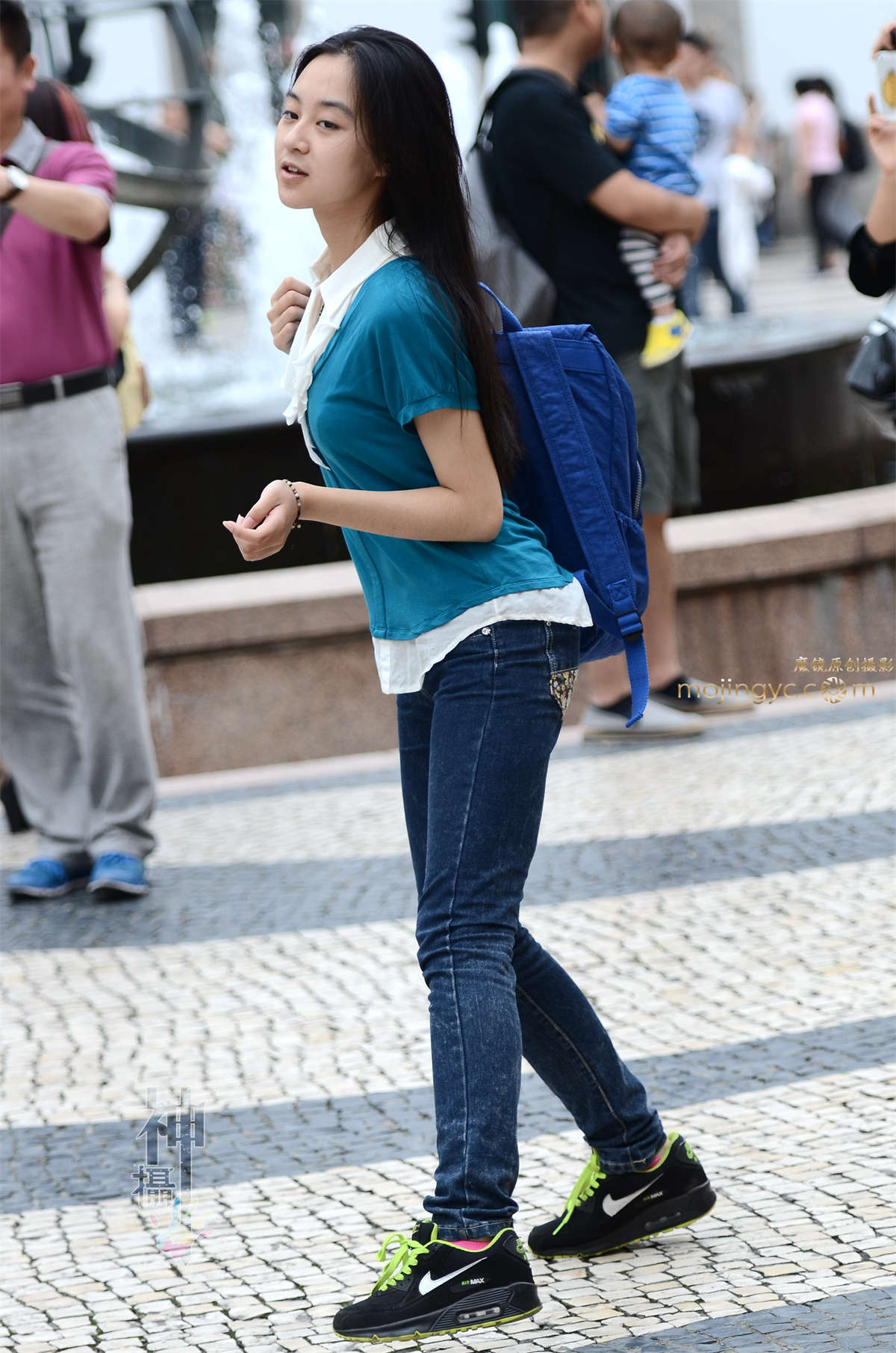 图片[2]-【神摄手原创】蓝牛小妹（11P）-日更街拍