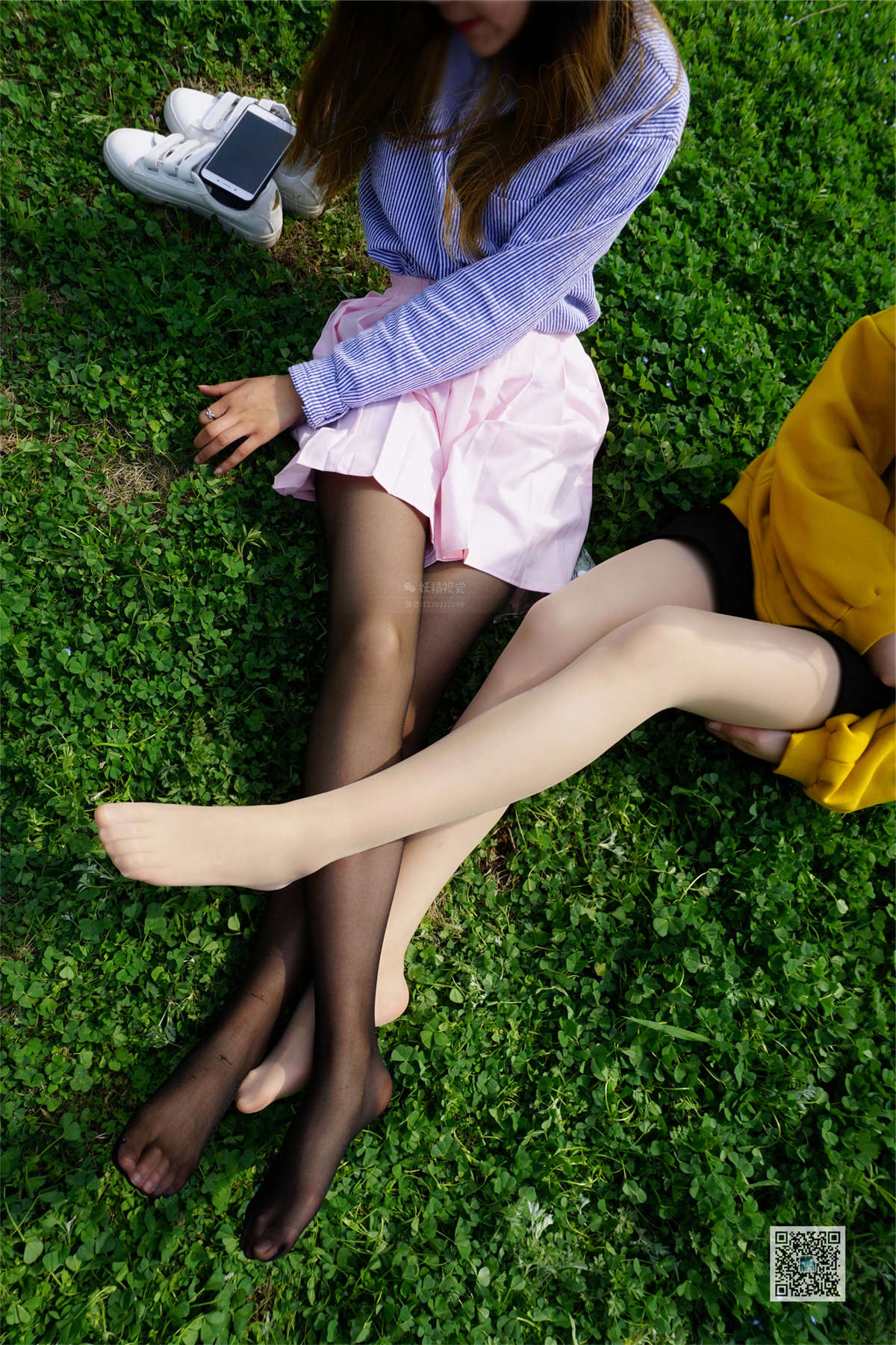 图片[2]-妖精视觉 NO.150 妖妖 仙女双人丝-日更街拍