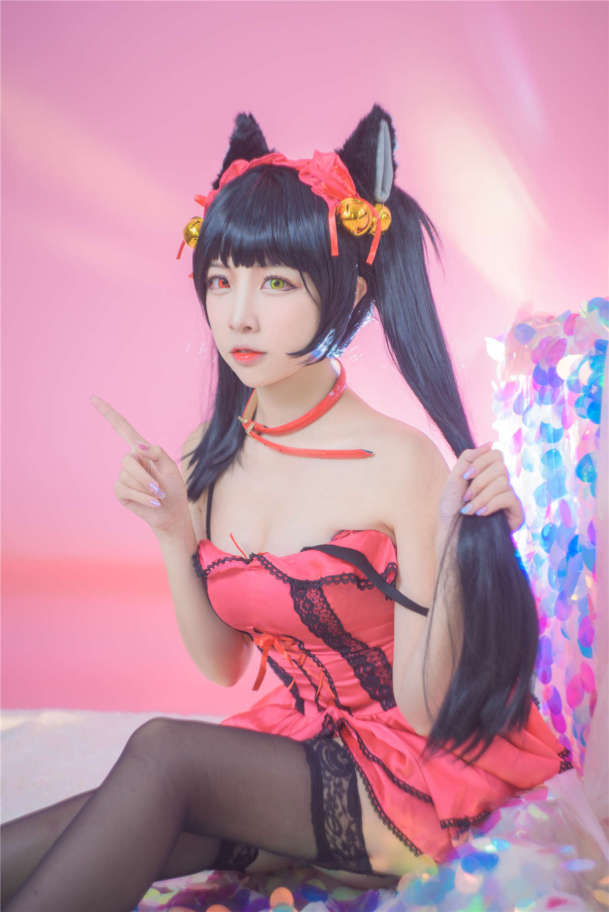 图片[2]-高产型Coser-二佐Nisa  狂三-日更街拍
