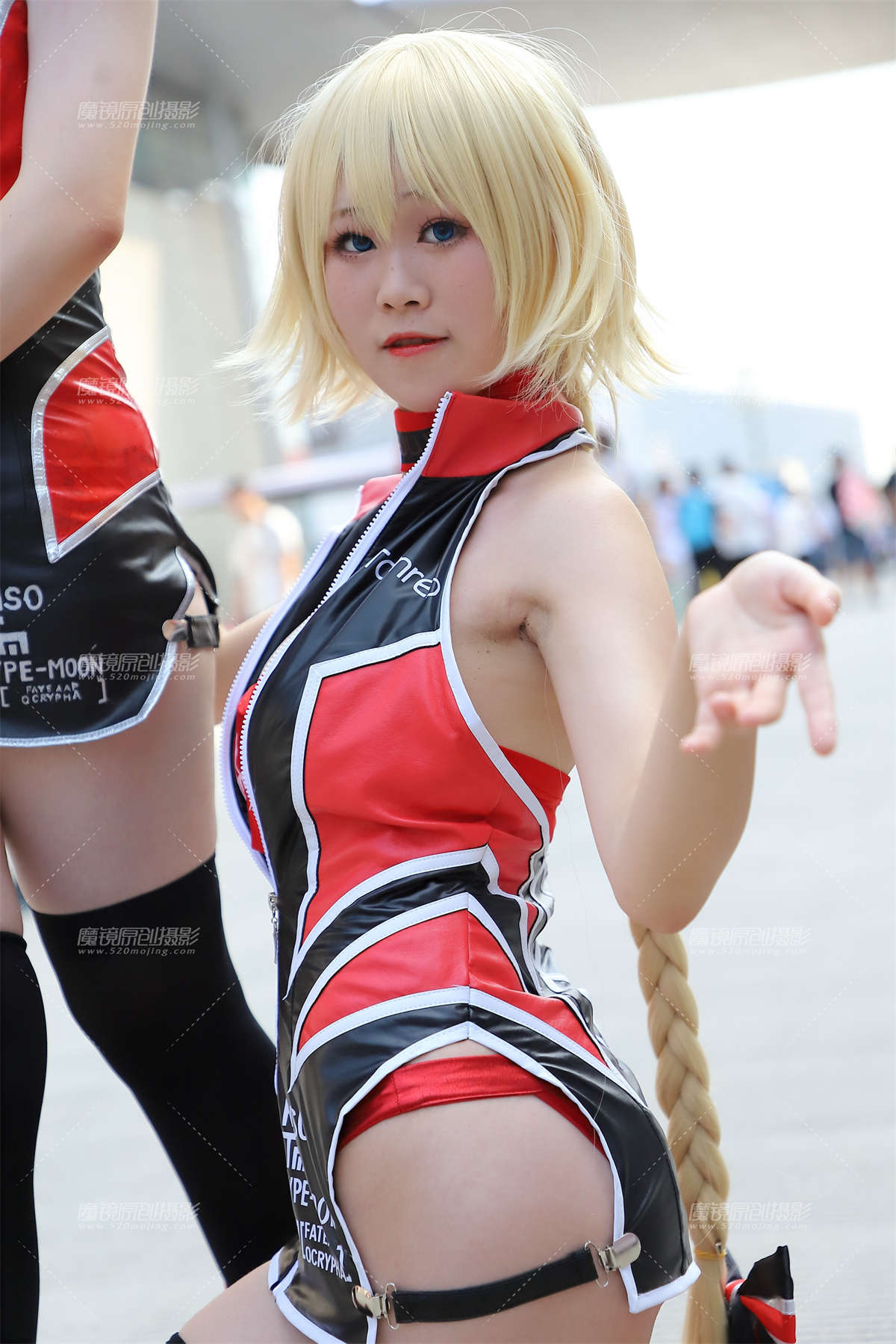 性感赛车服coser插图1