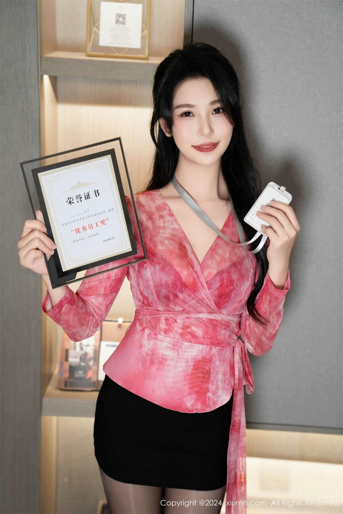 图片[2]-Xiuren秀人网 2024.03.21 No.8269 利世-日更街拍