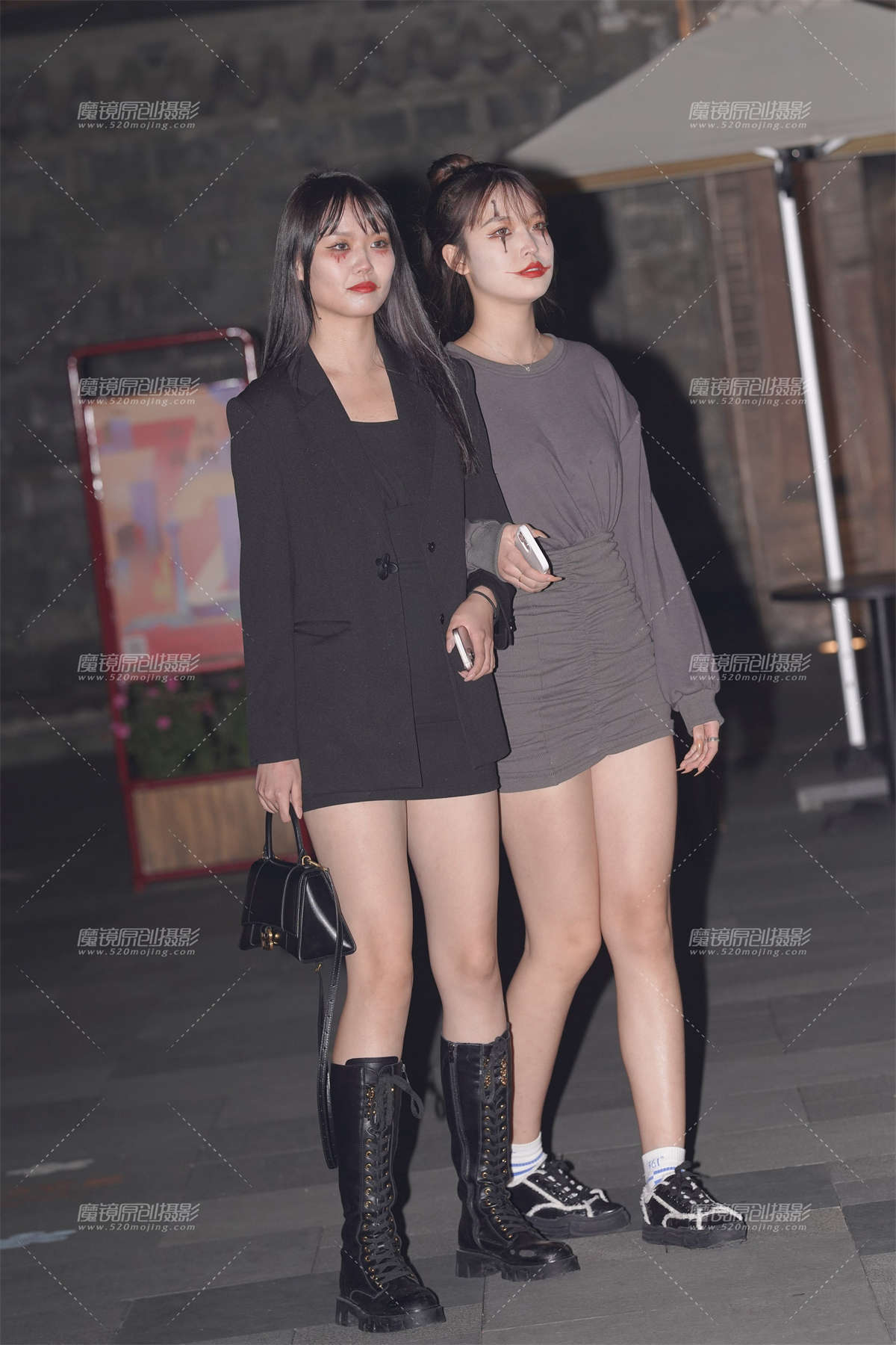 长腿闺蜜-日更街拍