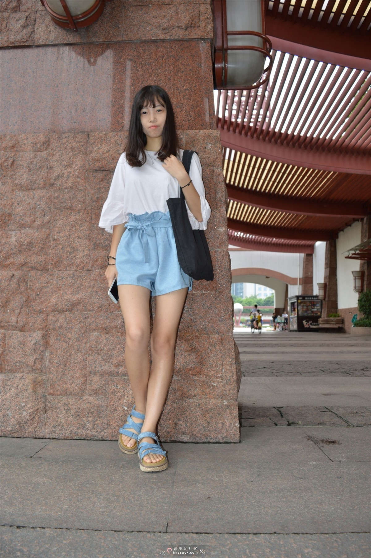 MZSOCK-2018 No.158 小凉鞋 嫩脚妹子-日更街拍