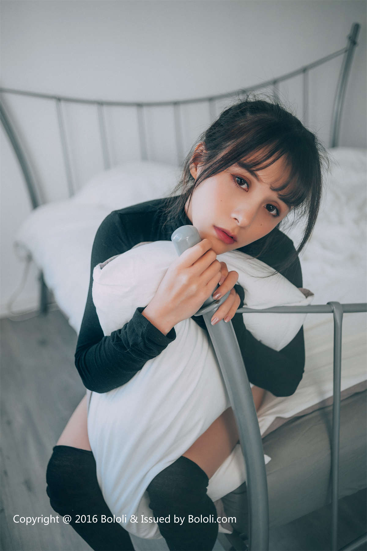 图片[2]-Bololi波萝社 BOL.029 夏美酱_ 夏美黑色诱惑-日更街拍