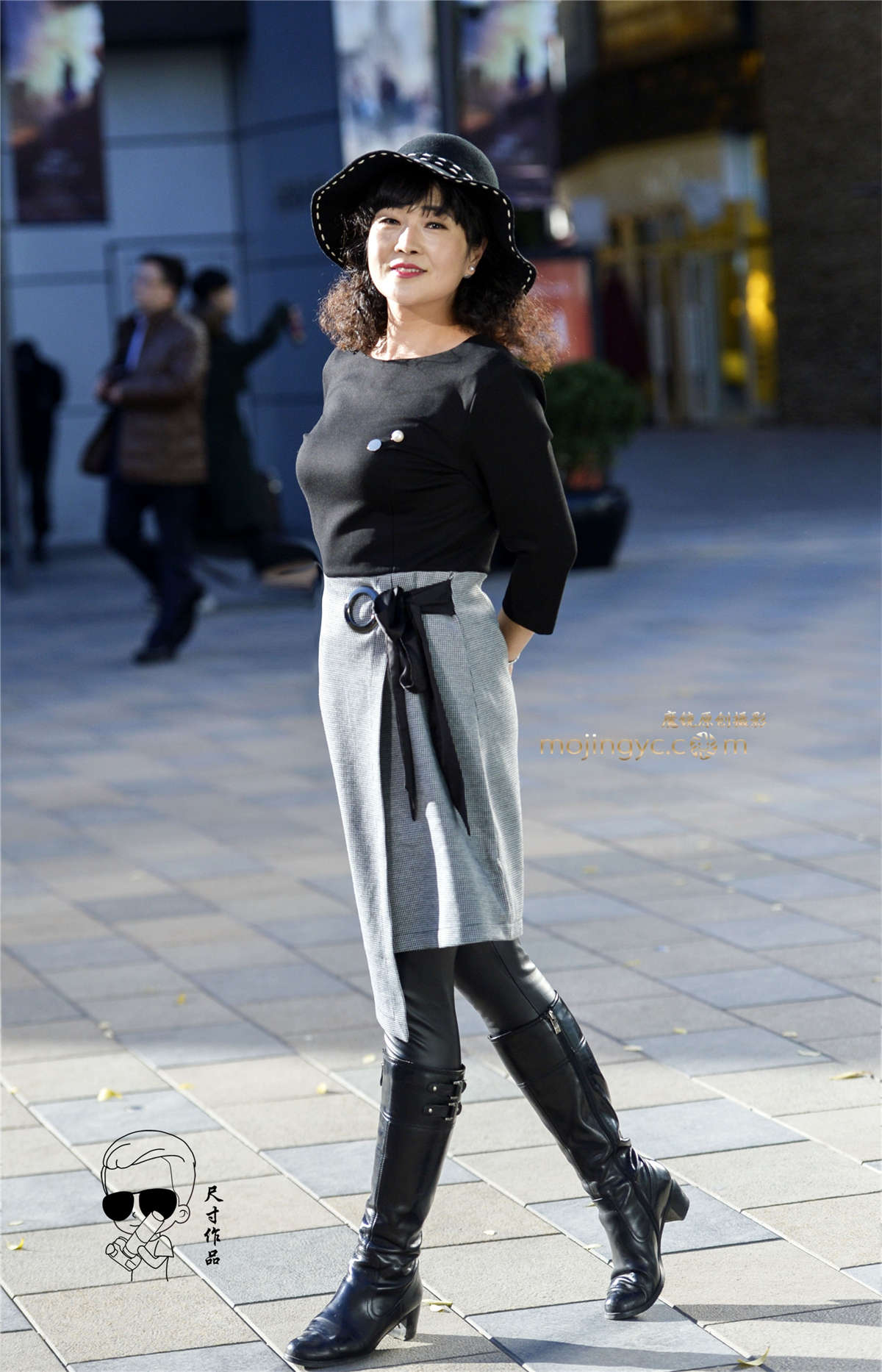 图片[2]-高胸美女显魅力（2016年11月14日10P）-日更街拍