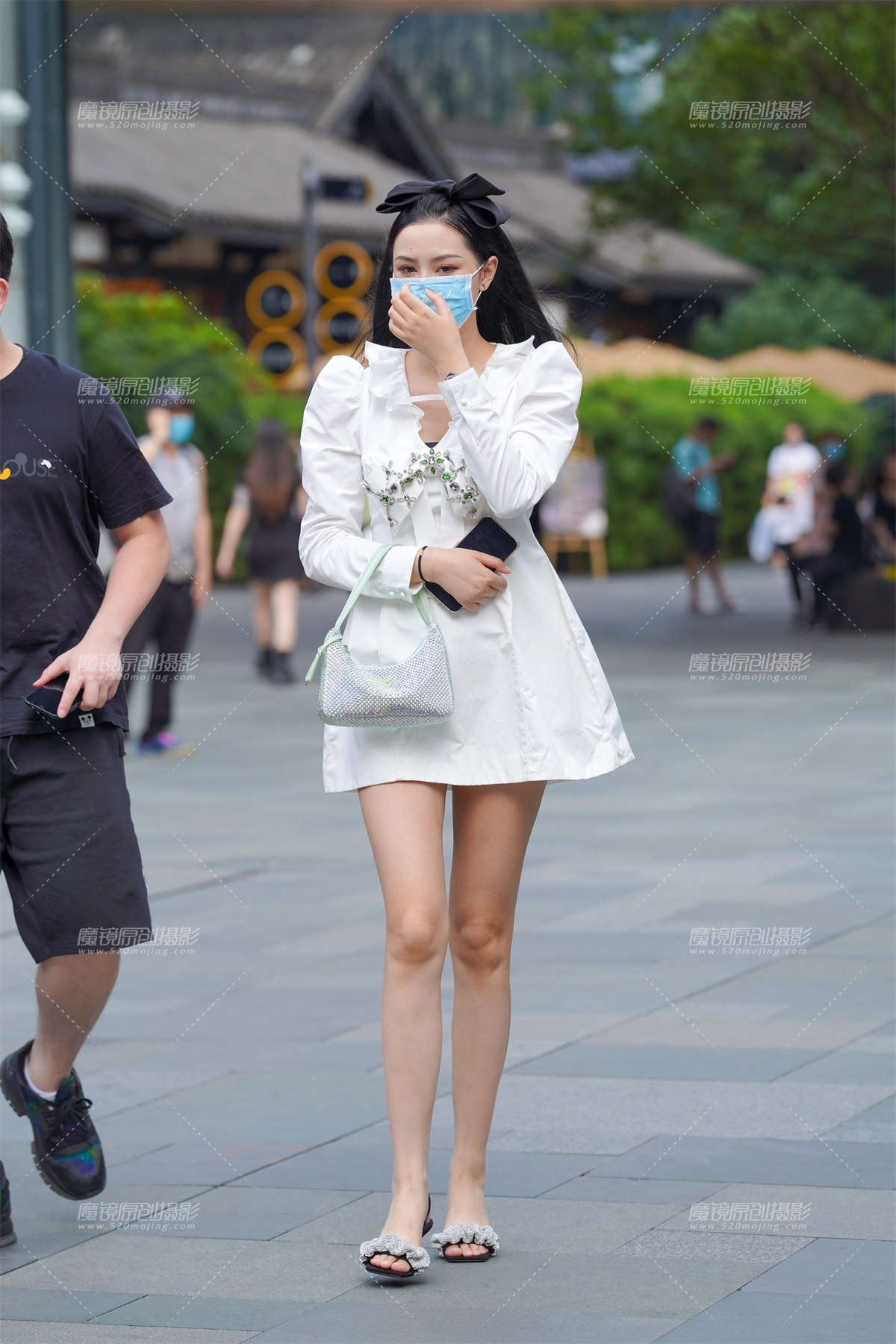 长腿美女-日更街拍