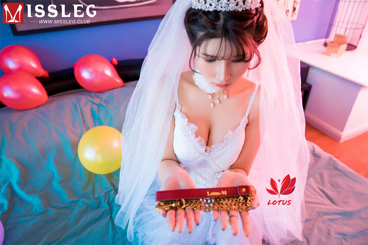 MISSLEG蜜丝 室内M系列 钻石版 M006 换位婚礼（下）浪味仙 壹壹-日更街拍