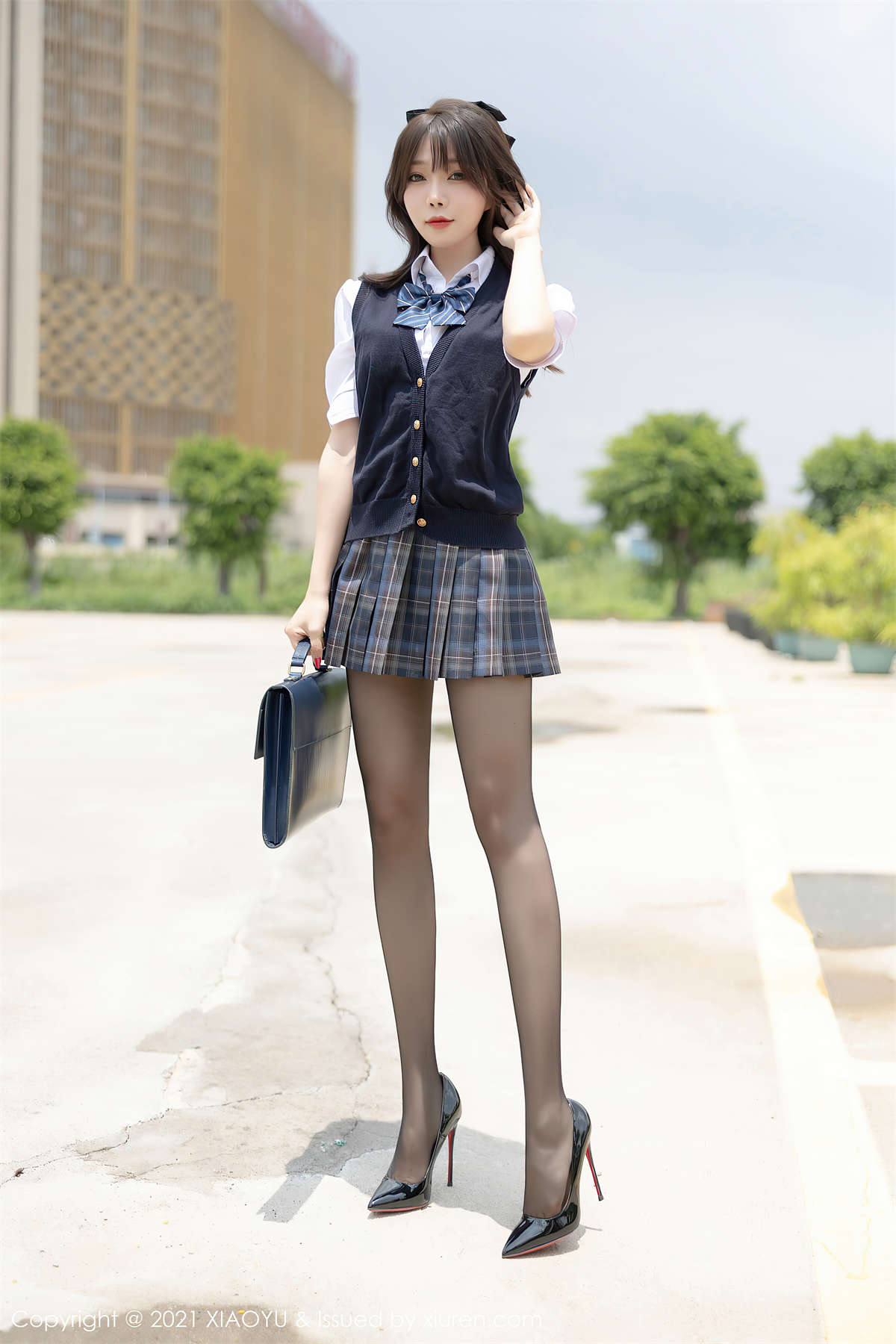 图片[2]-XIAOYU语画界 2021.06.21 VOL.553 芝芝Booty-日更街拍