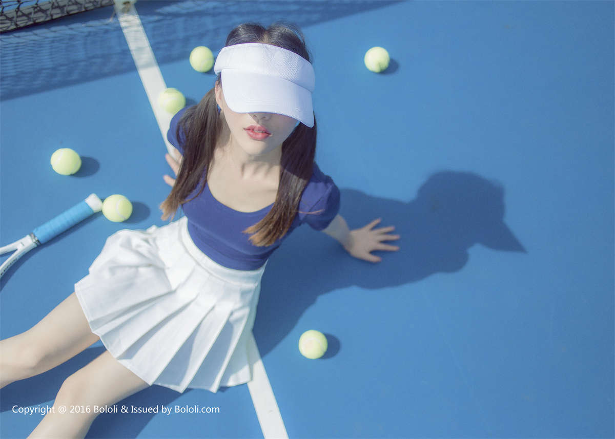 图片[2]-Bololi波萝社 BOL.030 觉蒽酱的秋の下で·春色-日更街拍