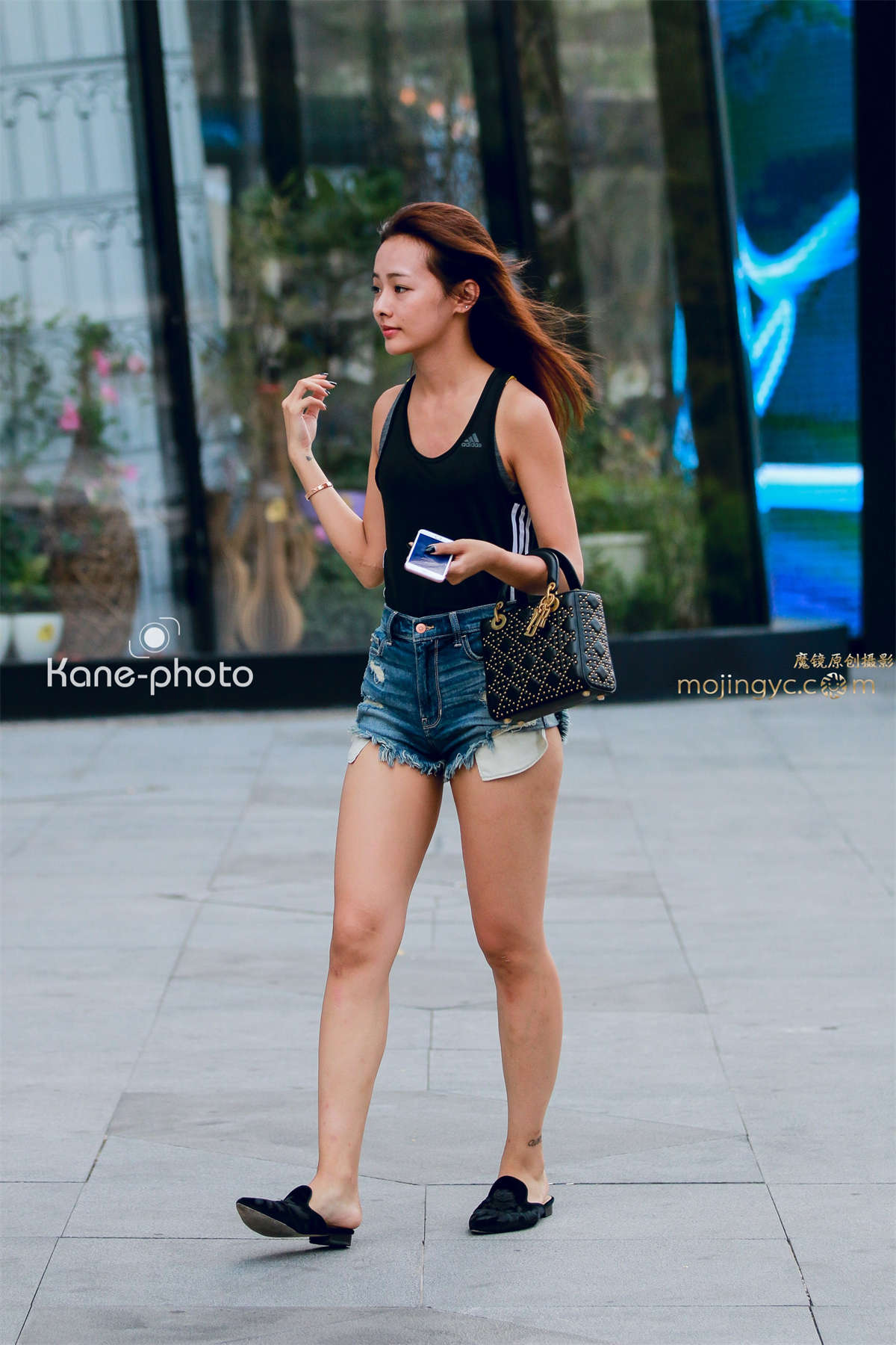 性感小热裤-日更街拍