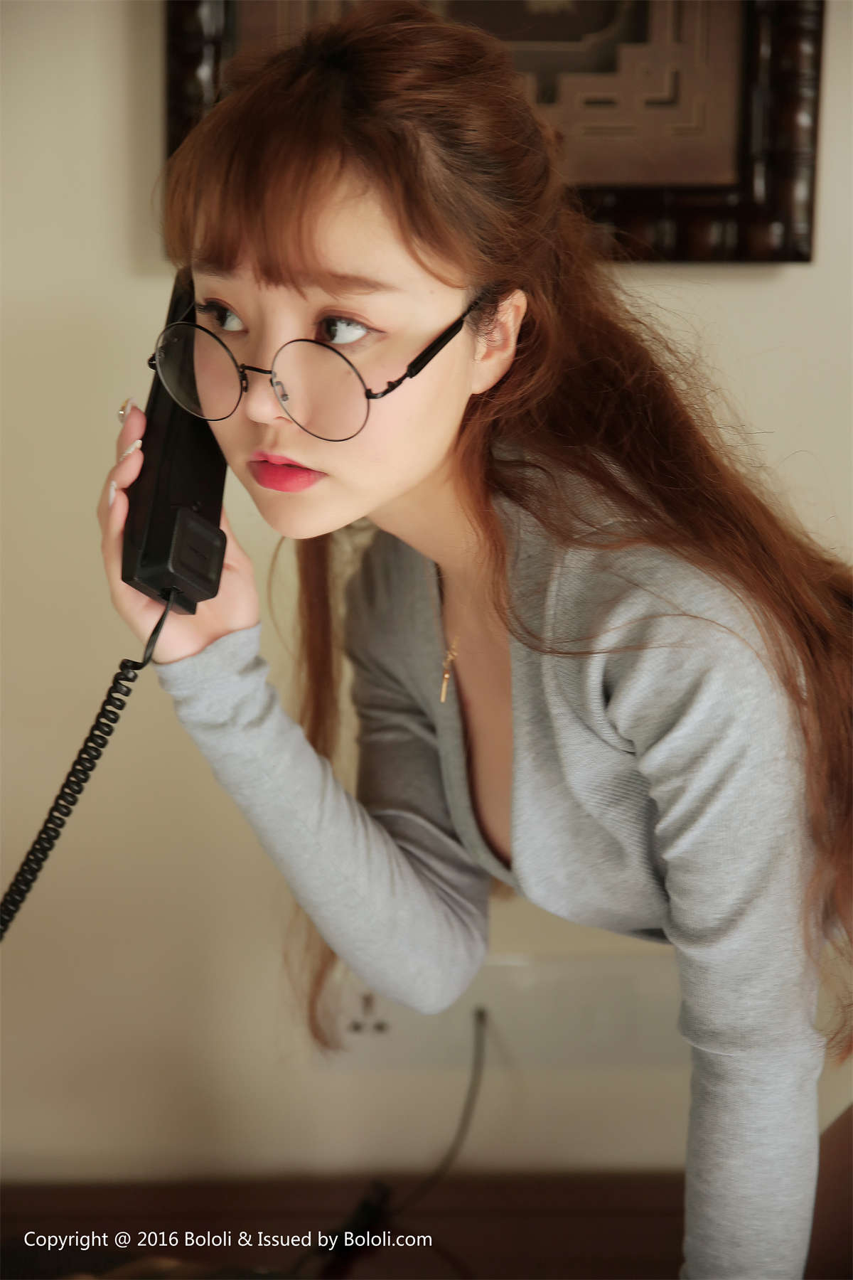 图片[2]-Bololi波萝社 BOL.032 柳侑绮 百变的上司女友-日更街拍