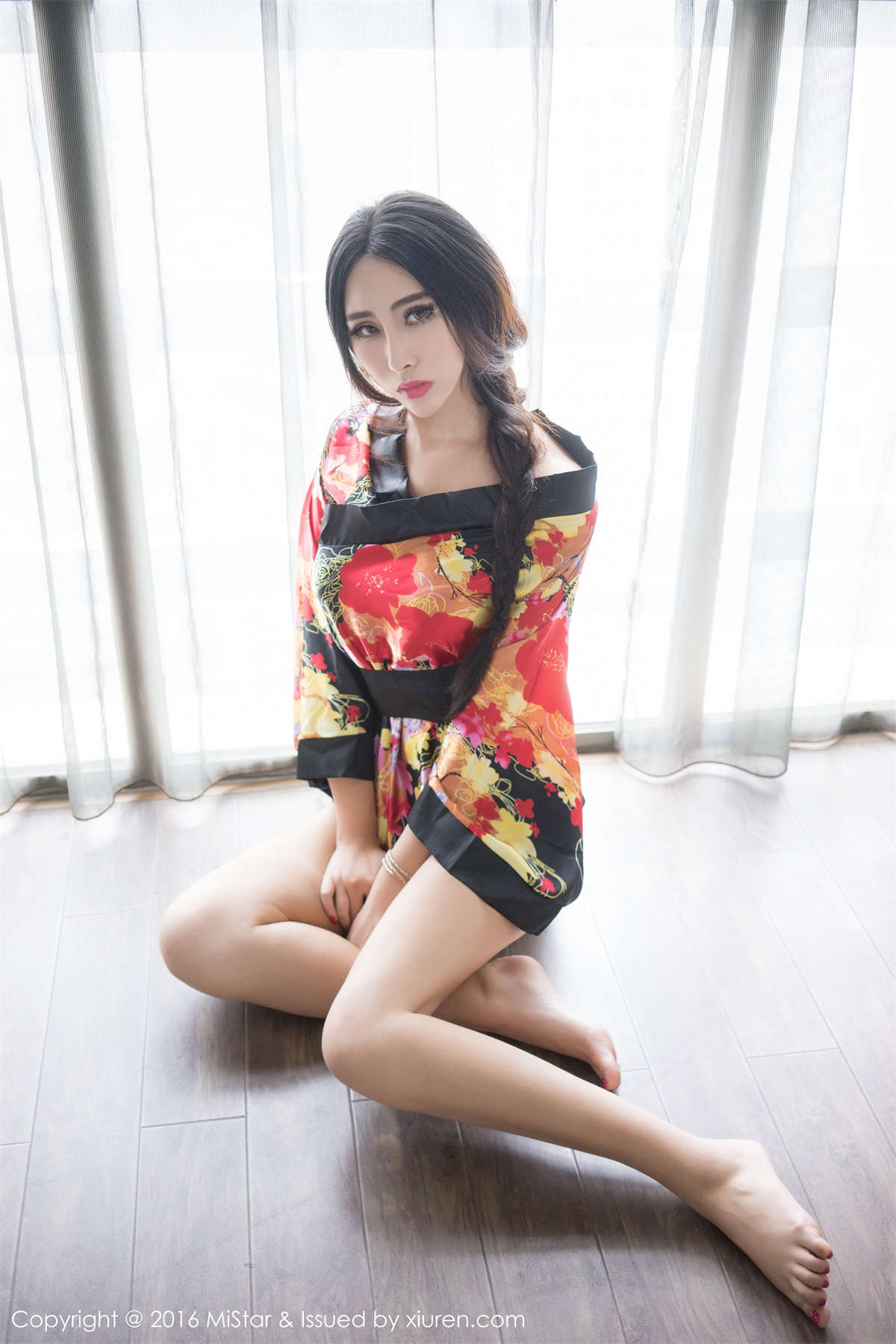 图片[2]-MiStar魅妍社 2016.06.30 VOL.096 FoxYini孟狐狸-日更街拍