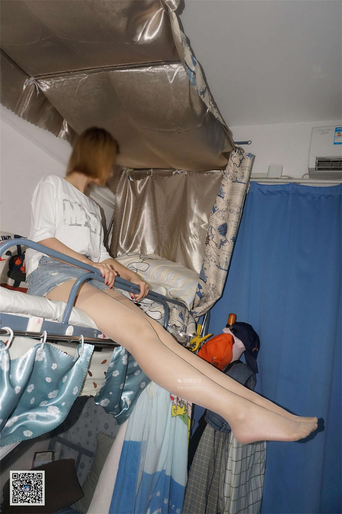 妖精视觉 NO.154 小璇 宿舍的肉丝情节-日更街拍