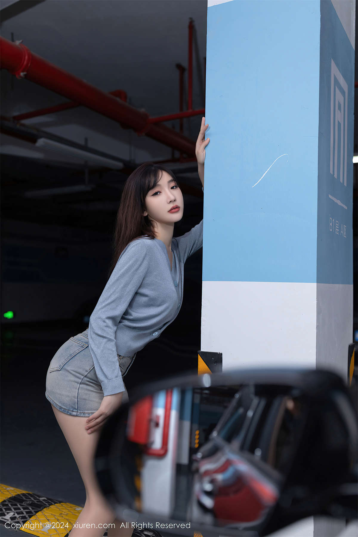 图片[2]-Xiuren秀人网 2024.05.23 NO.8590 陆萱萱-日更街拍