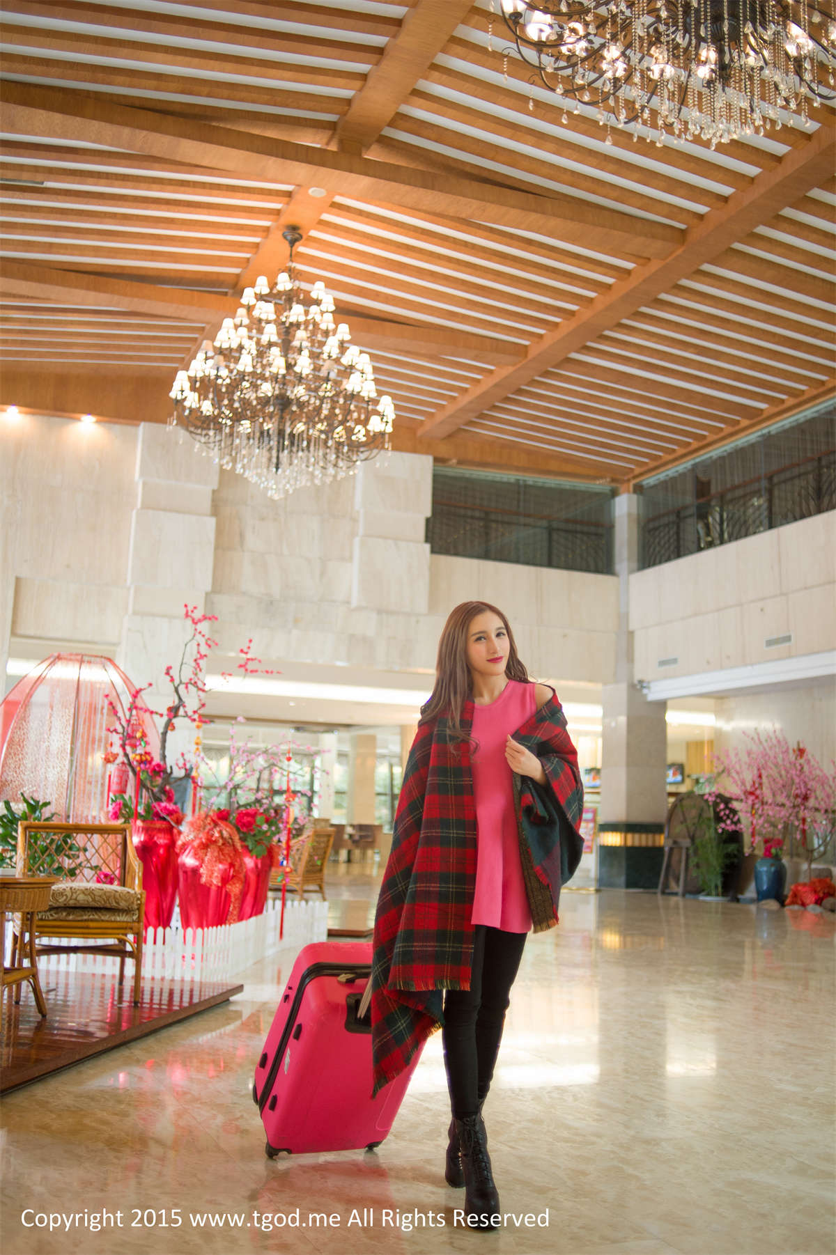 图片[2]-TGOD推女神 2015.04.28 女神驾到之宁海森林温泉 Ice艾希-日更街拍