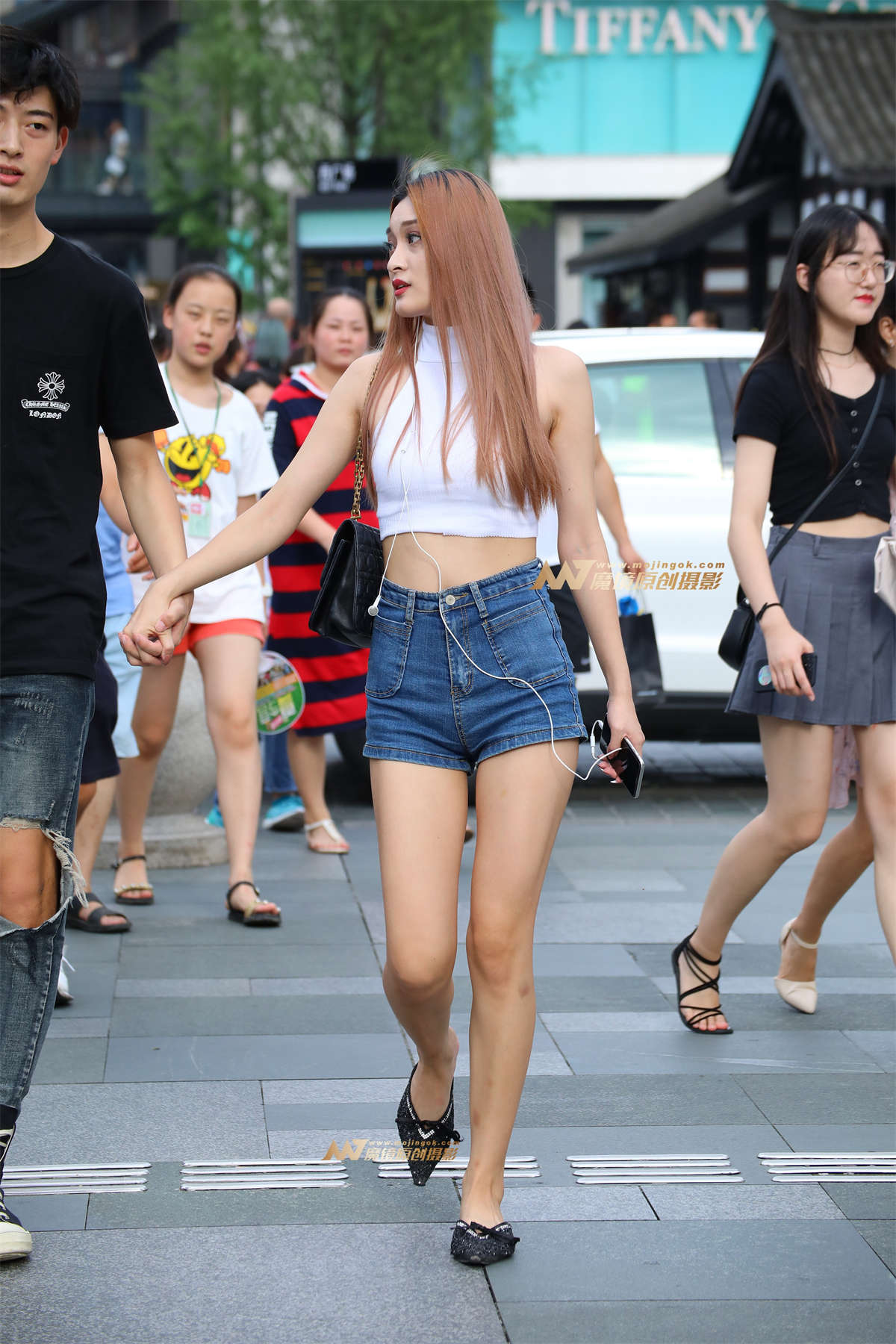 性感 苗条漂亮女友-日更街拍