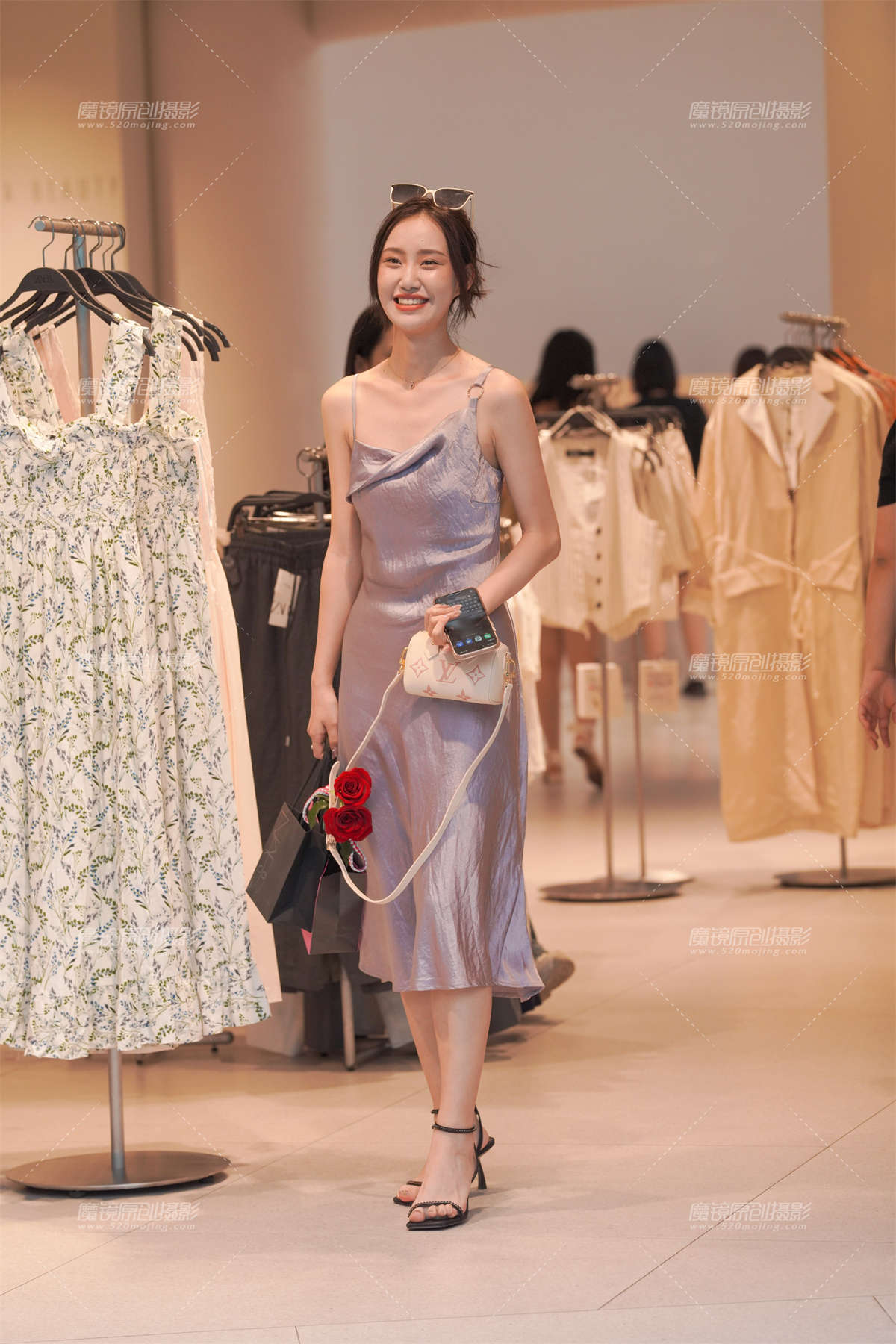 气质连衣裙-日更街拍